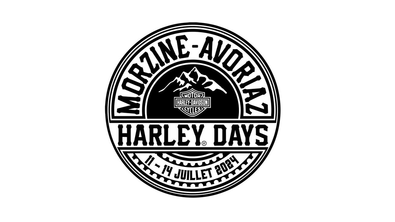 Logotipo do evento Harley Days em Morzine-Avoriaz