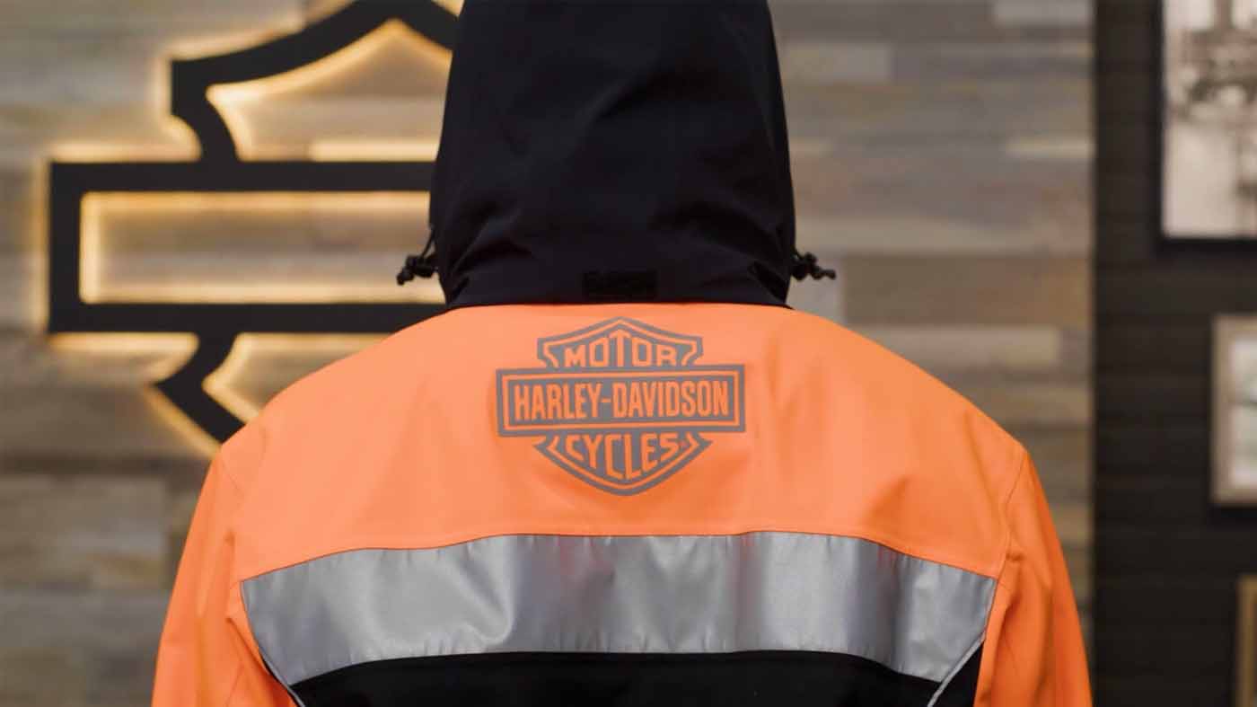 Harley davidson clearance rain jacket