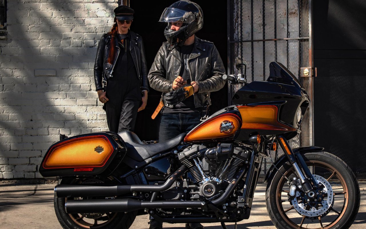 Snygg bild på Enthusiast-motorcykelkollektionen