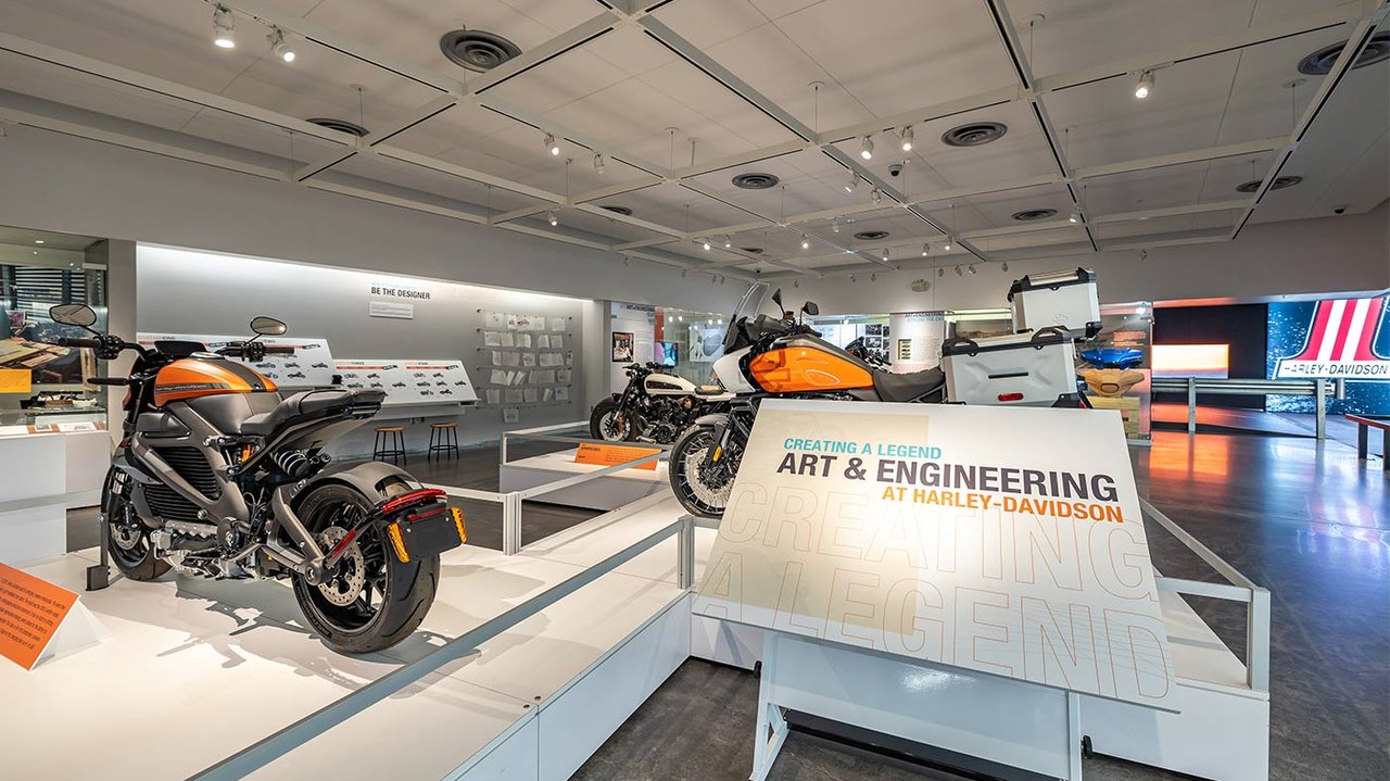 Harley Davidson Art and Engineering Exhibit