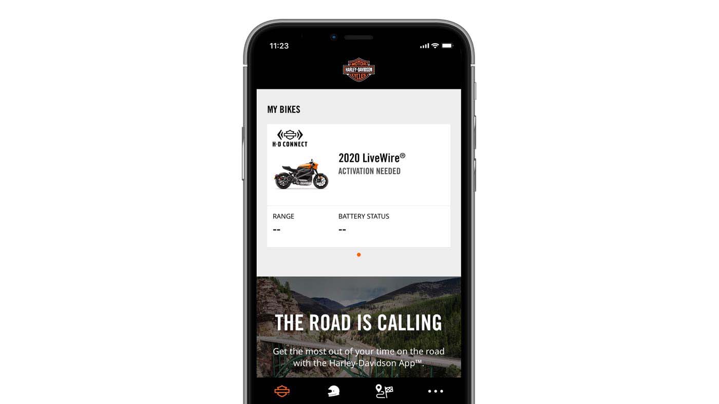 Harley shop davidson app