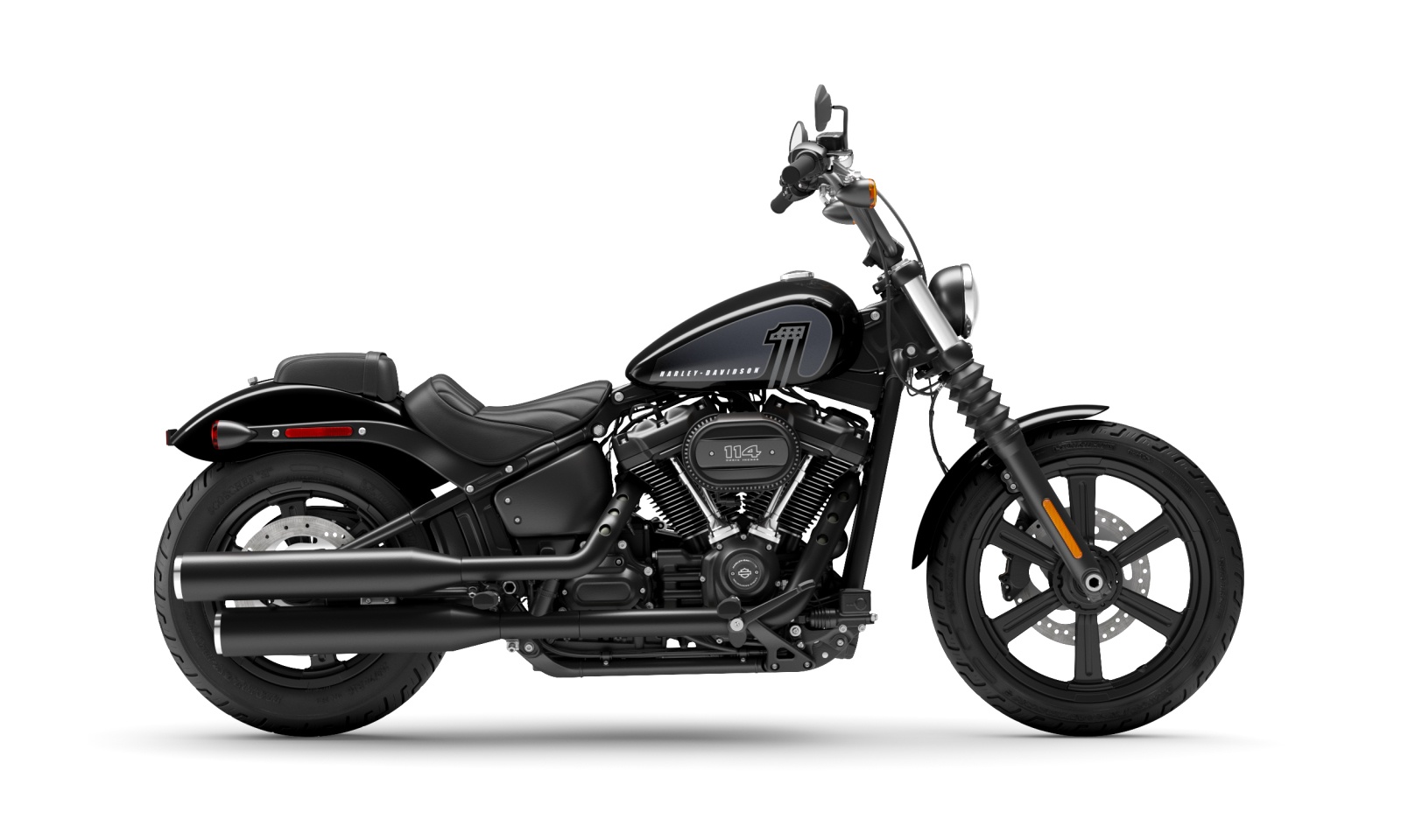 Black Denim Bike...Would you do chrome or black exhaust?? - Harley Davidson  Forums