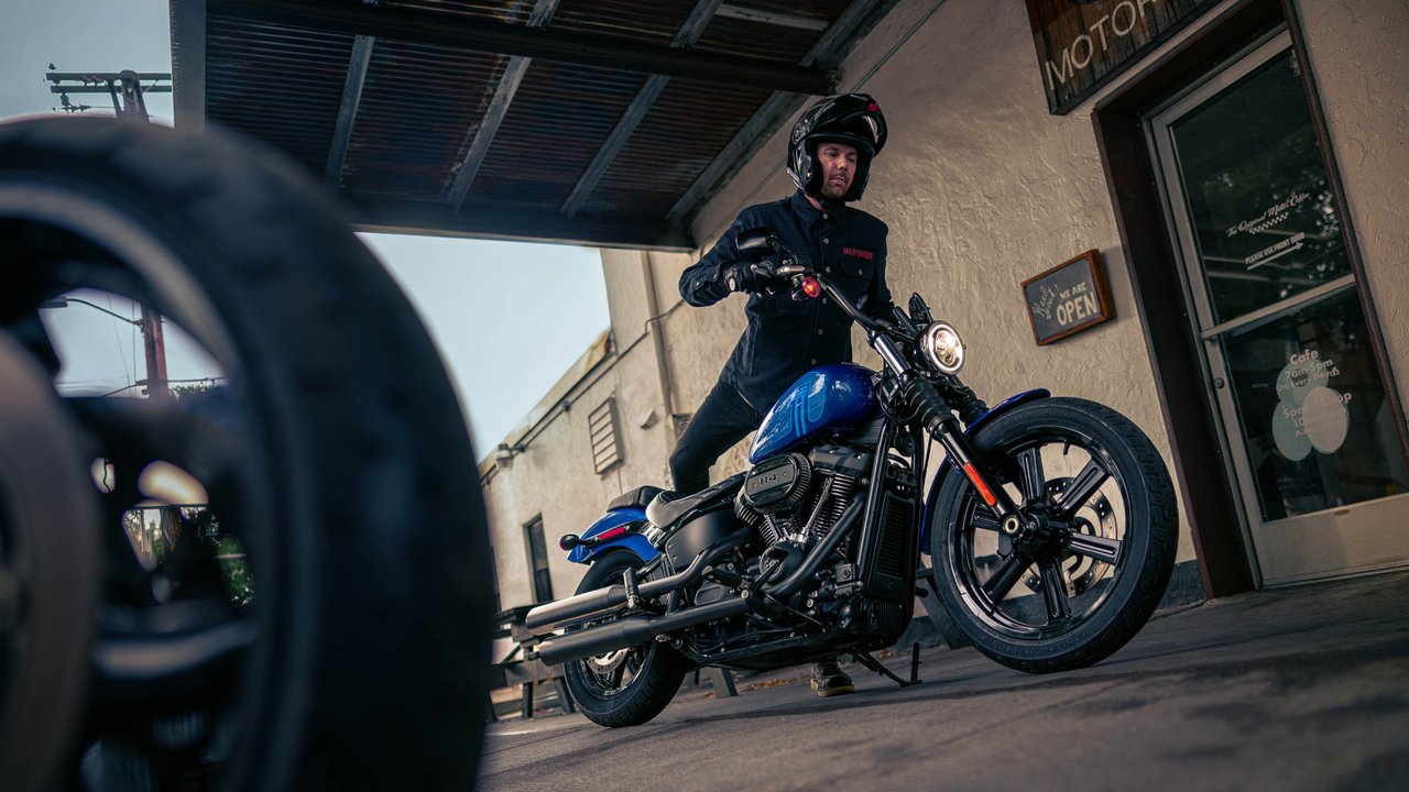 Bild på Street Bob-motorcykel