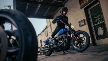 Image d’une motocyclette Street Bob