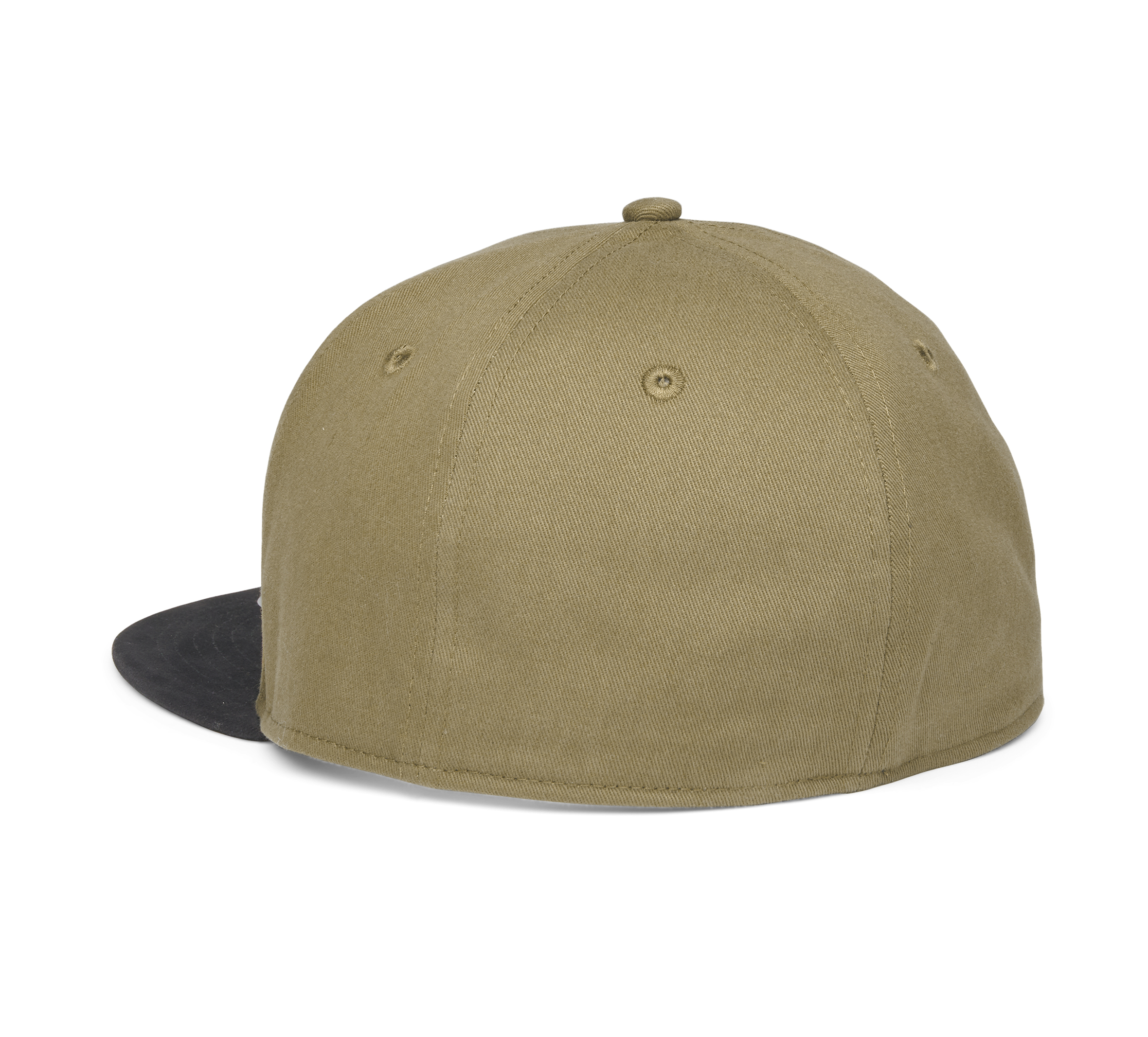 khaki fitted hat