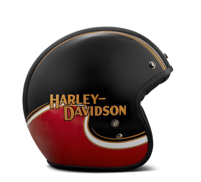 radiador Conductividad Discriminación sexual The Shovel B01 3/4 Helmet | Harley-Davidson ES