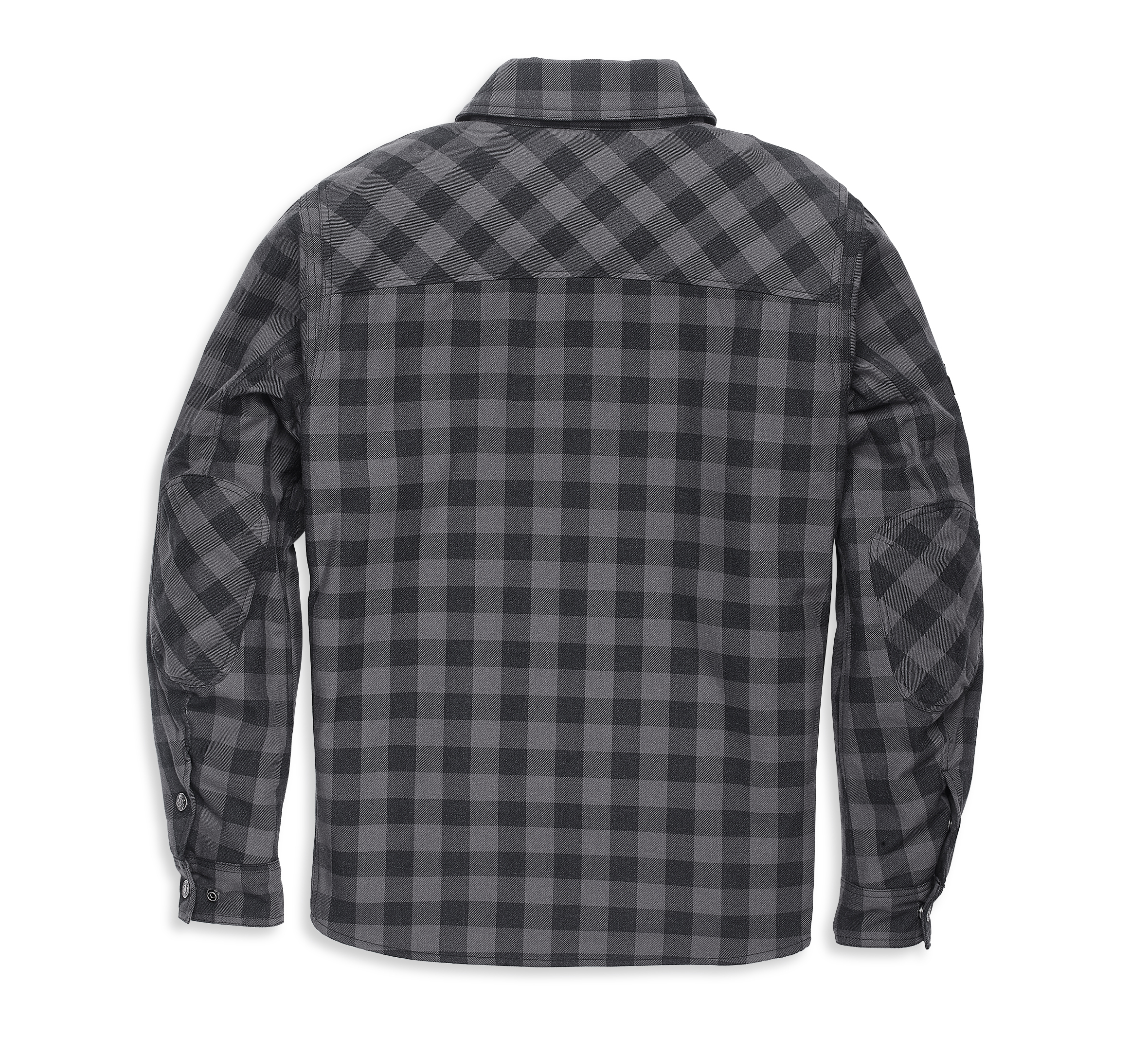 Men's Operative Flannel Riding Shirt Jacket - Asphalt