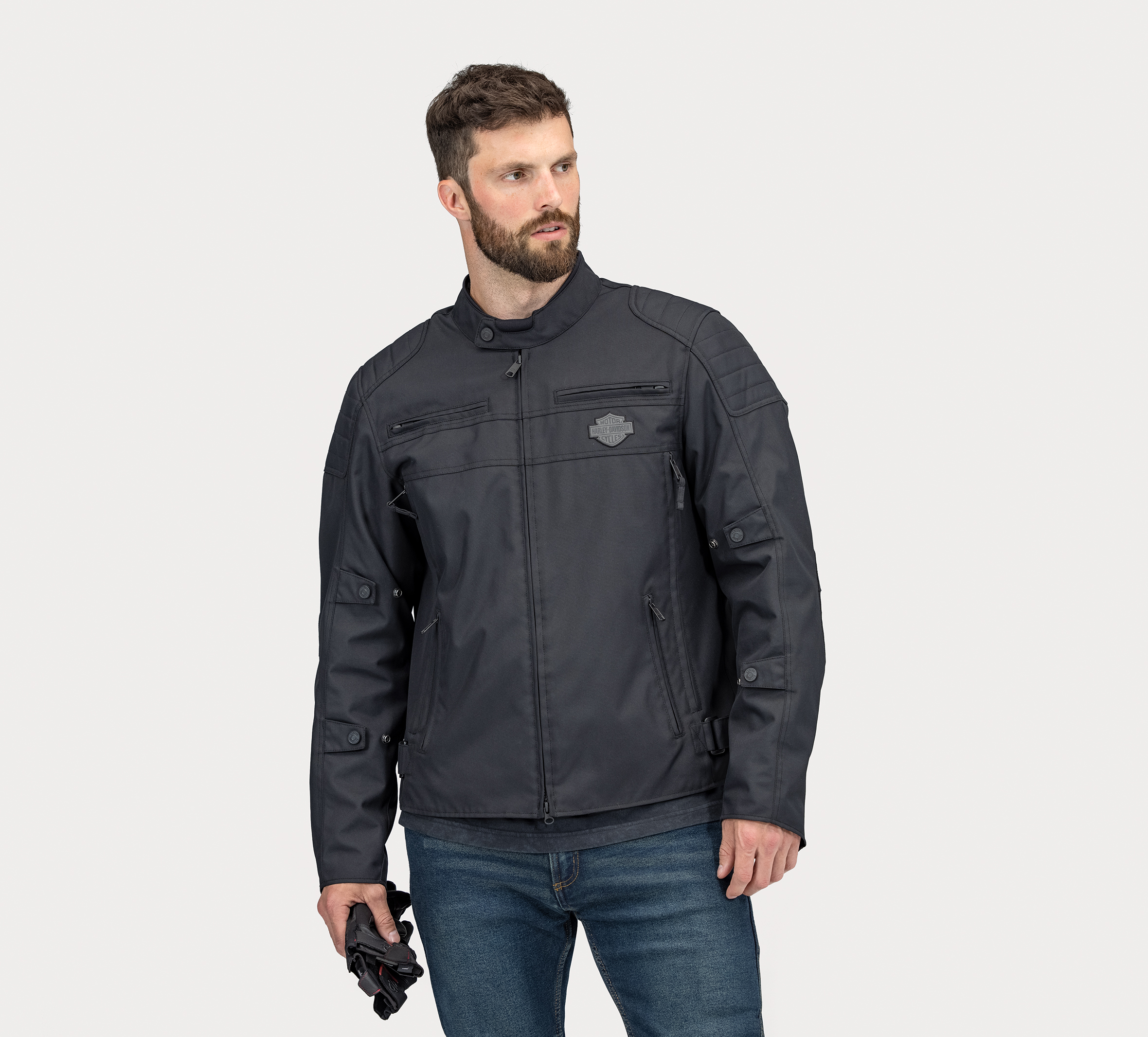 Harley davidson deals textile jackets