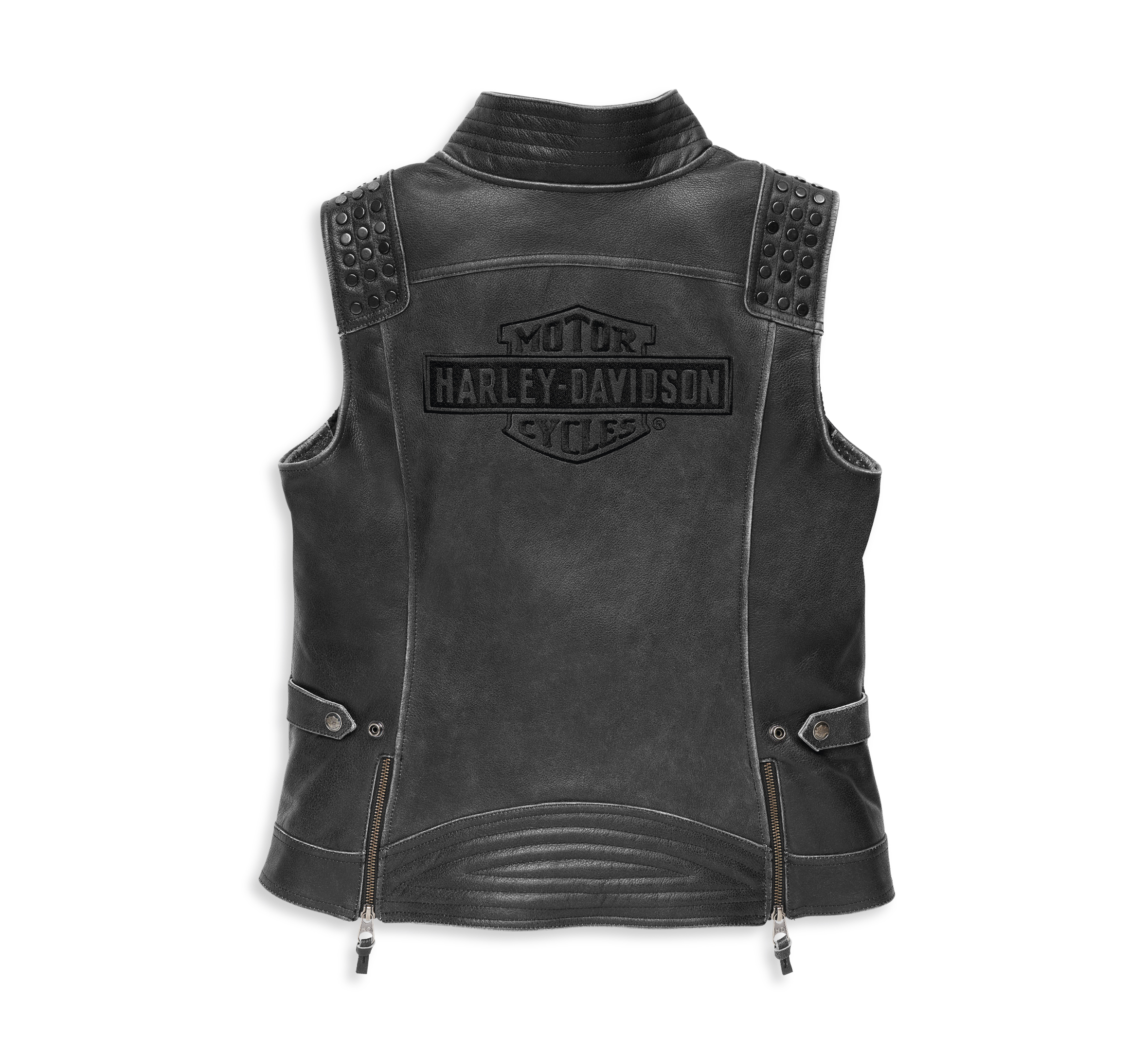 Women's Electra Studded Leather Vest | Harley-Davidson ME