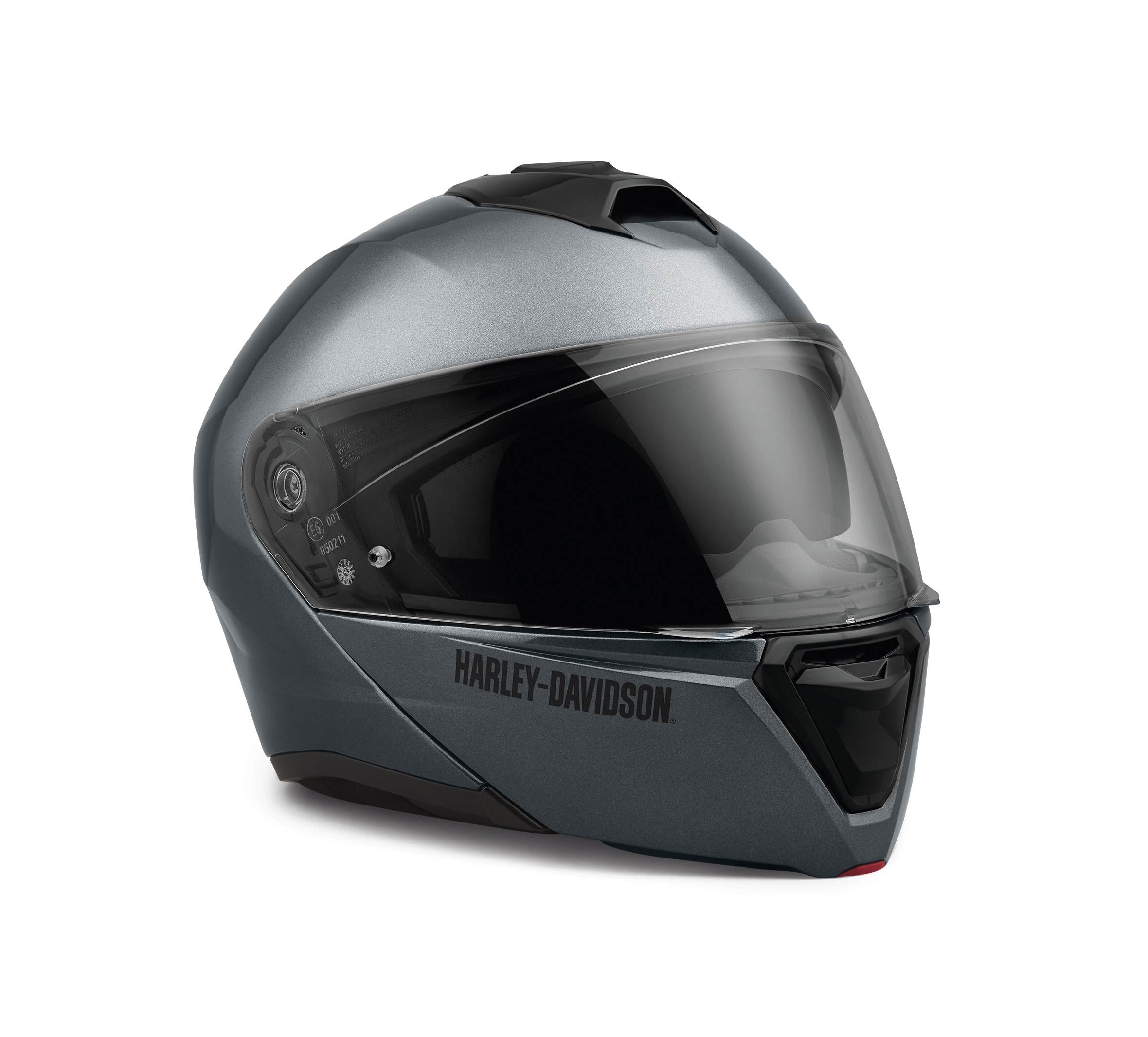 Harley-Davidson Capstone Sun Shield II H31 Modular Helmet, Gauntlet Grey - XS