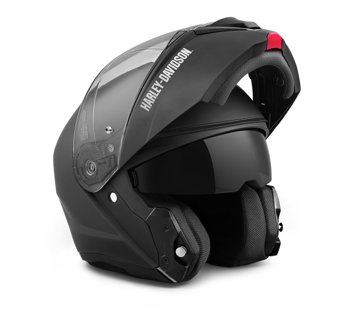 Harley-Davidson Outrush R Modular Bluetooth Helmet, Matte Black - XL