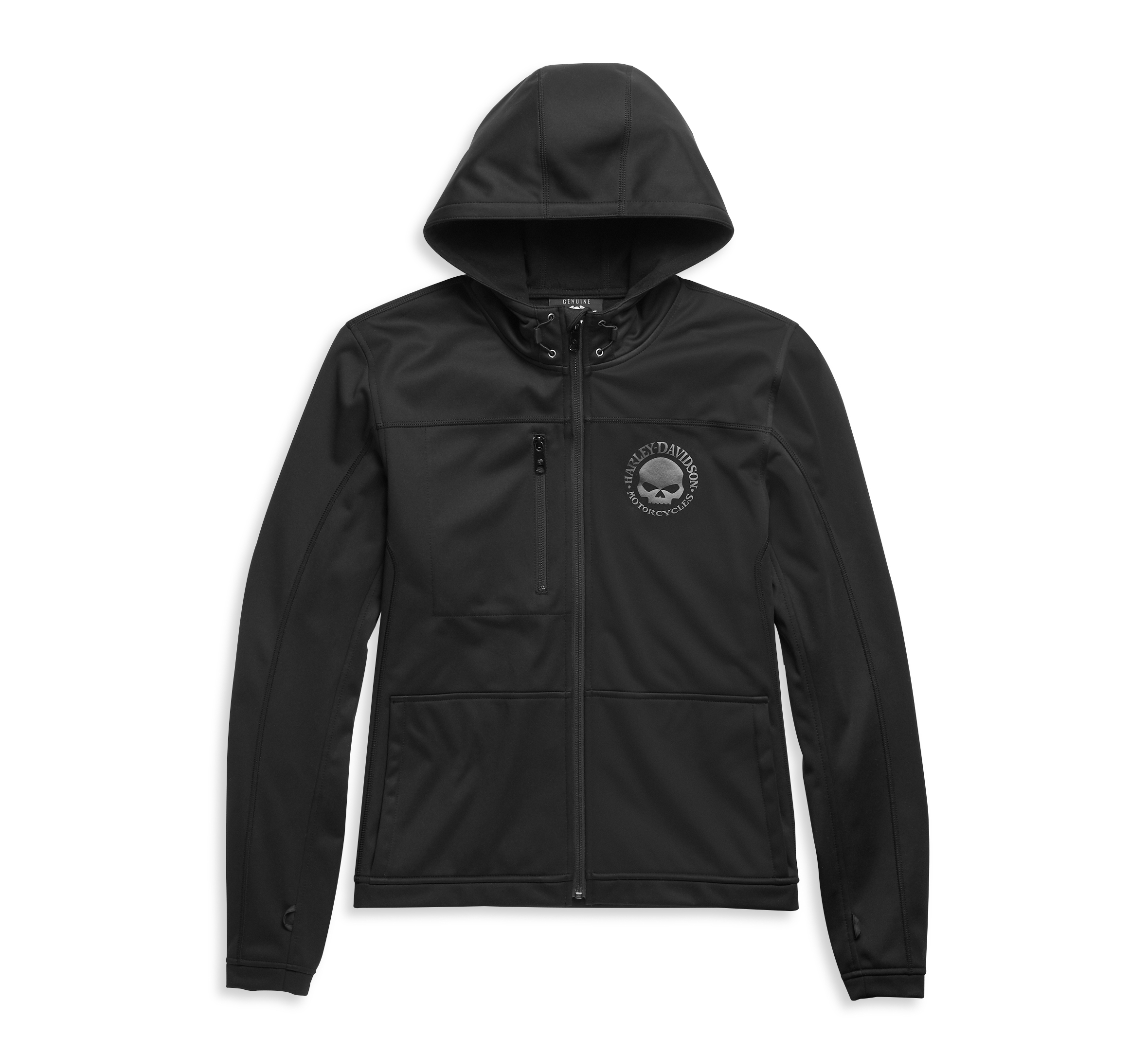 Harley davidson windproof outlet fleece jacket