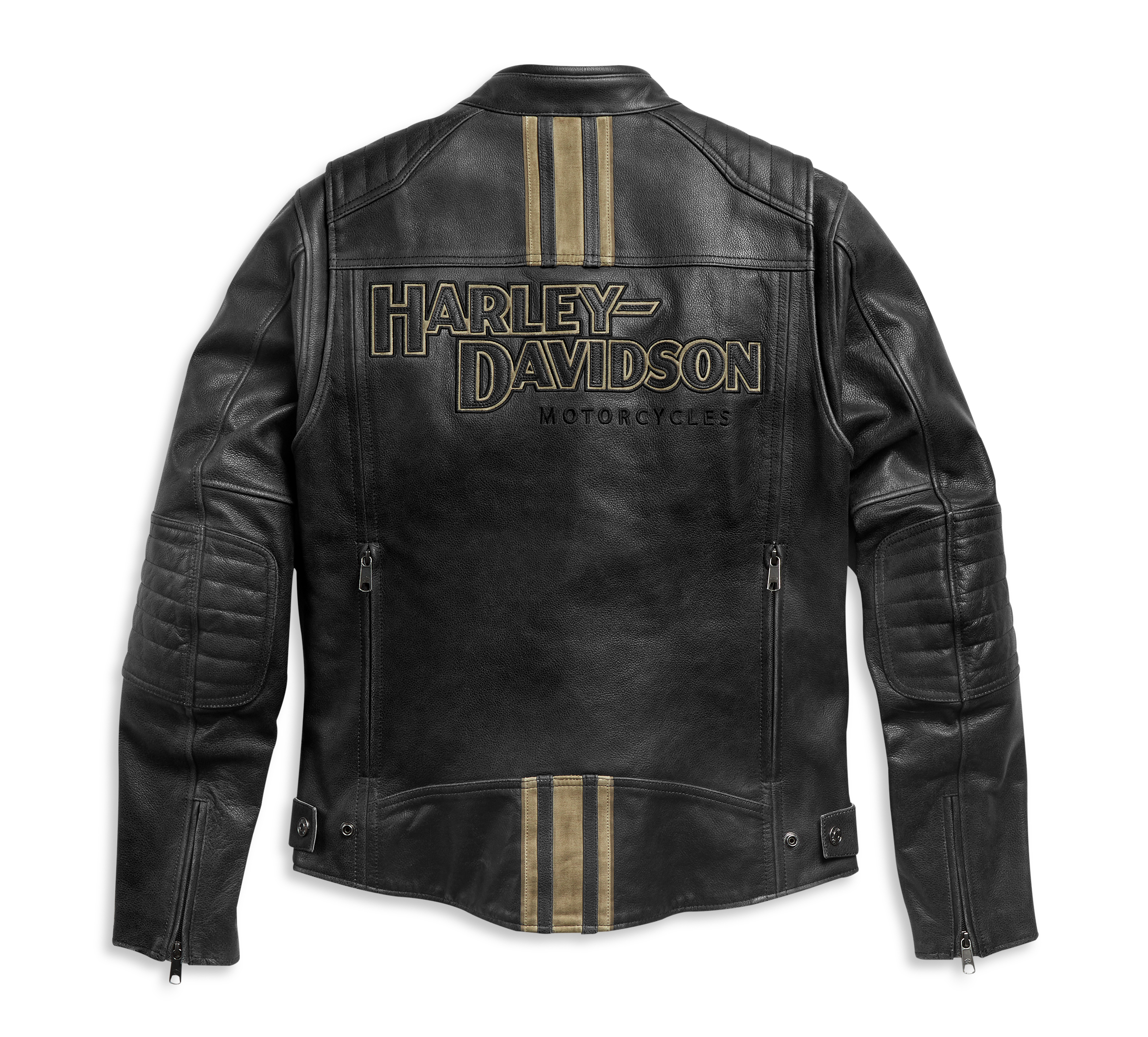 Men's H-D Triple Vent Passing Link II Leather Jacket | Harley-Davidson USA