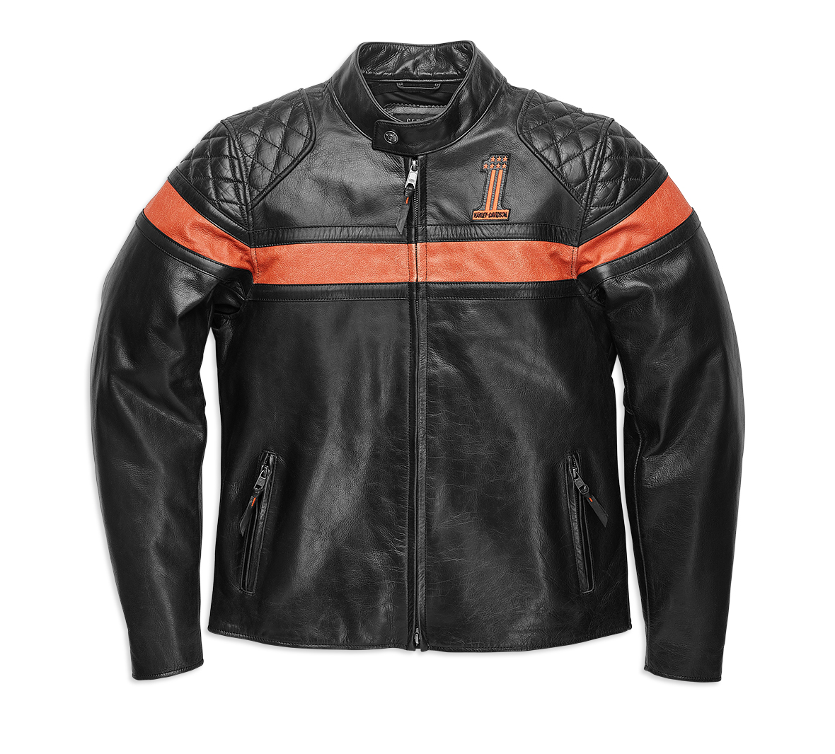 Men's Harley-Davidson Brawler Camo Mixed Media Jacket