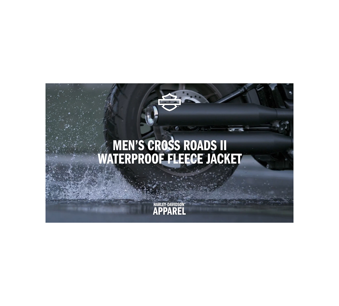 Men's Cross Roads II Waterproof Fleece Jacket | Harley-Davidson CA