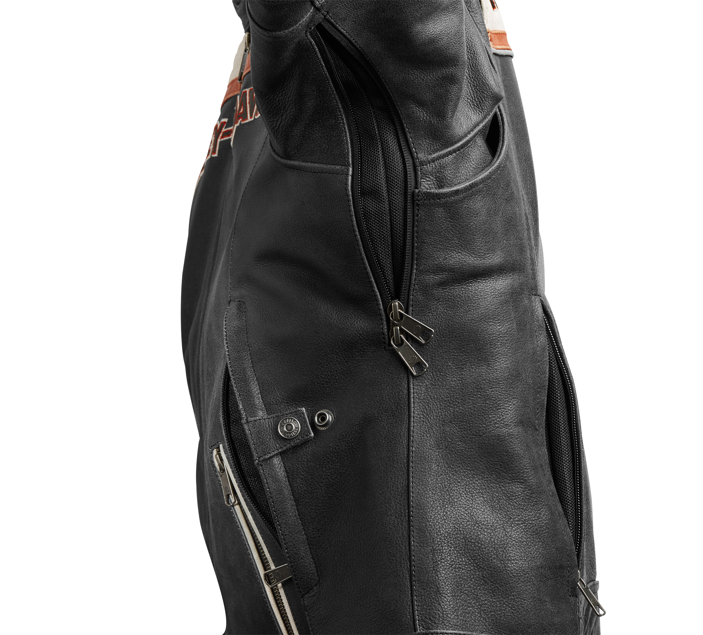 Women's H-D Triple Vent Miss Enthusiast II Leather Riding Jacket