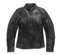 Harley-Davidson® Women's Auroral II 3-IN-1 Leather Jacket, Black 98011-21VW  - Wisconsin Harley-Davidson
