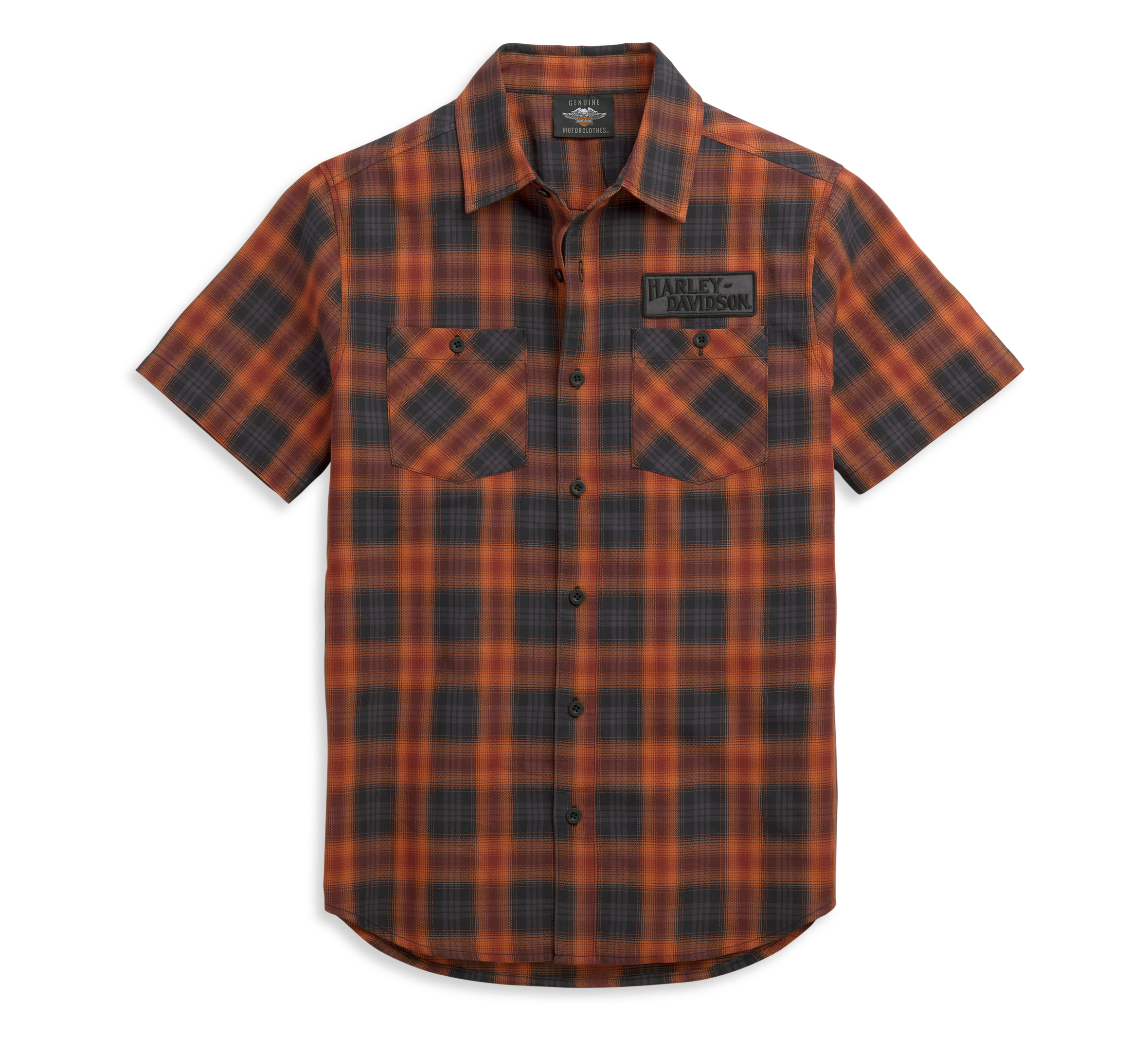 Men's Plaid Patch Logo Shirt | Harley-Davidson USA