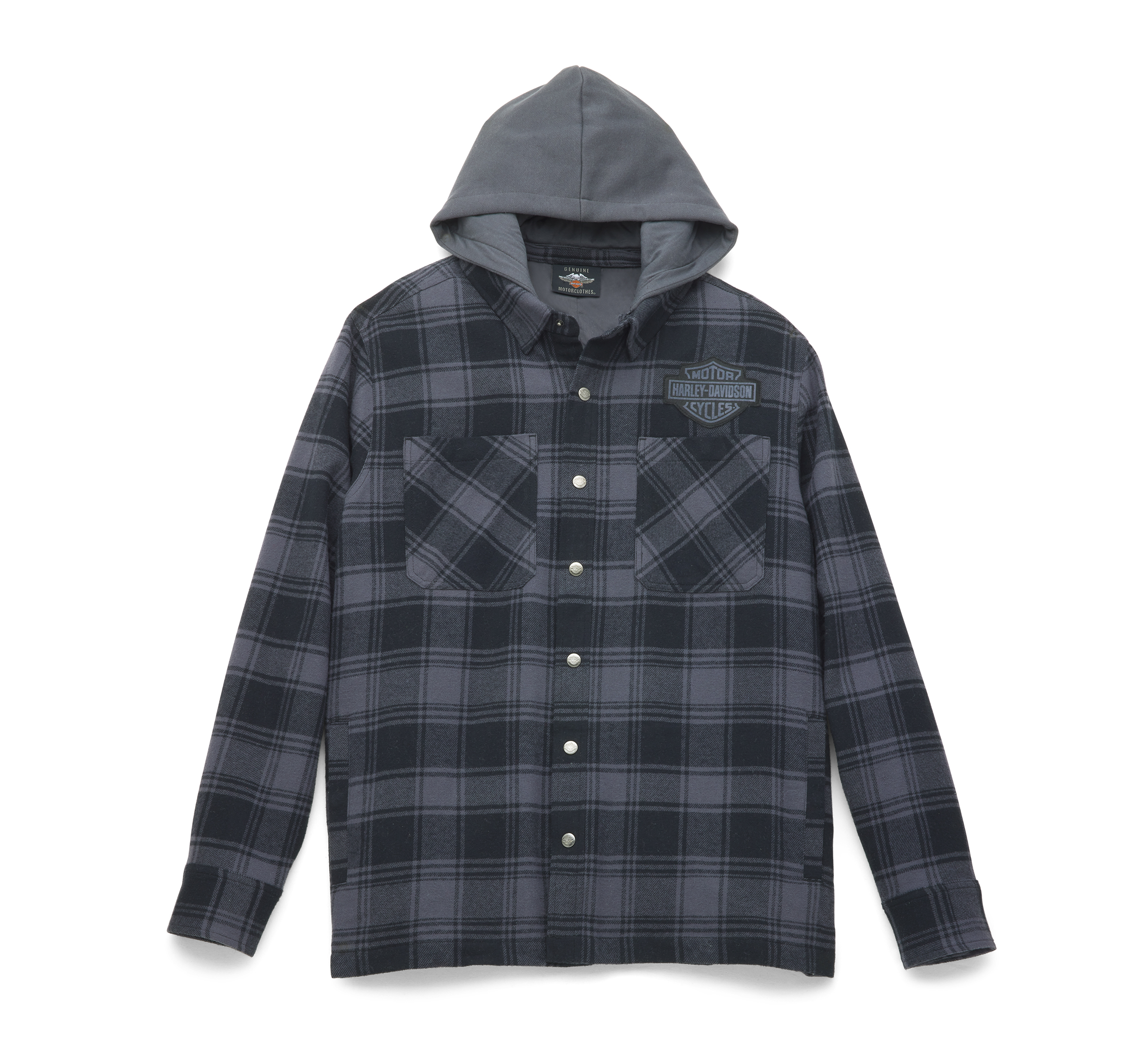 Men's plaid hotsell jacket with hood