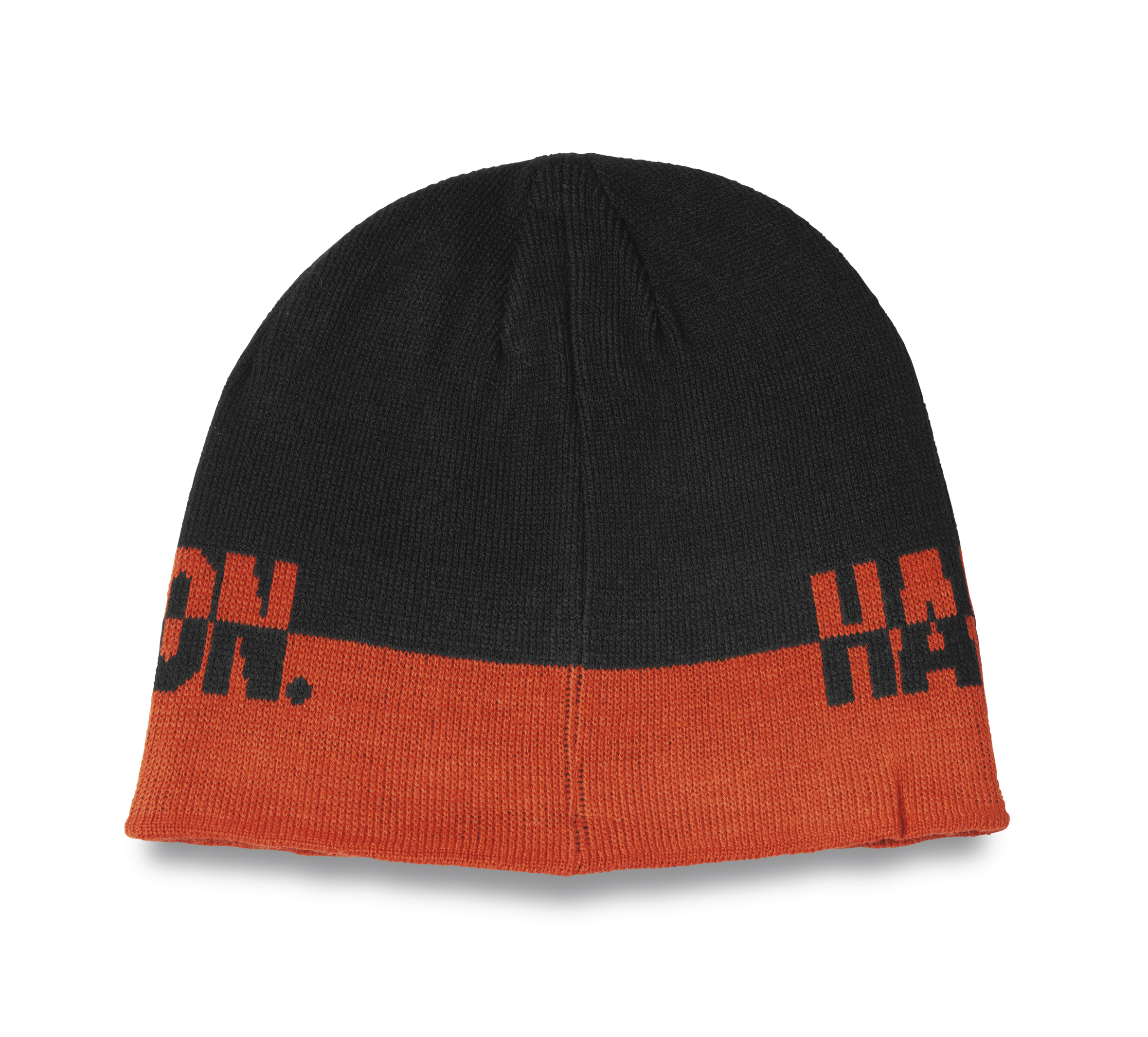 Men's Racer Font Two Tone Knit Hat