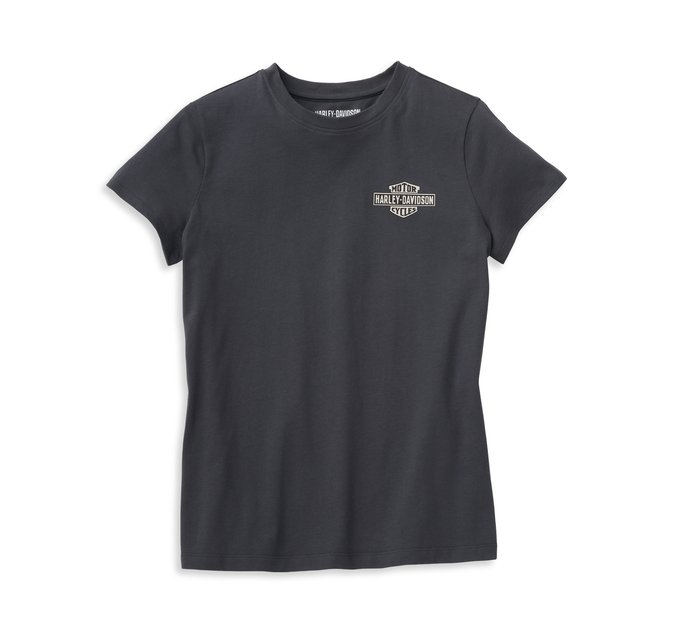 Women's Bar & Shield Motorcycle Co. Graphic Tee 1