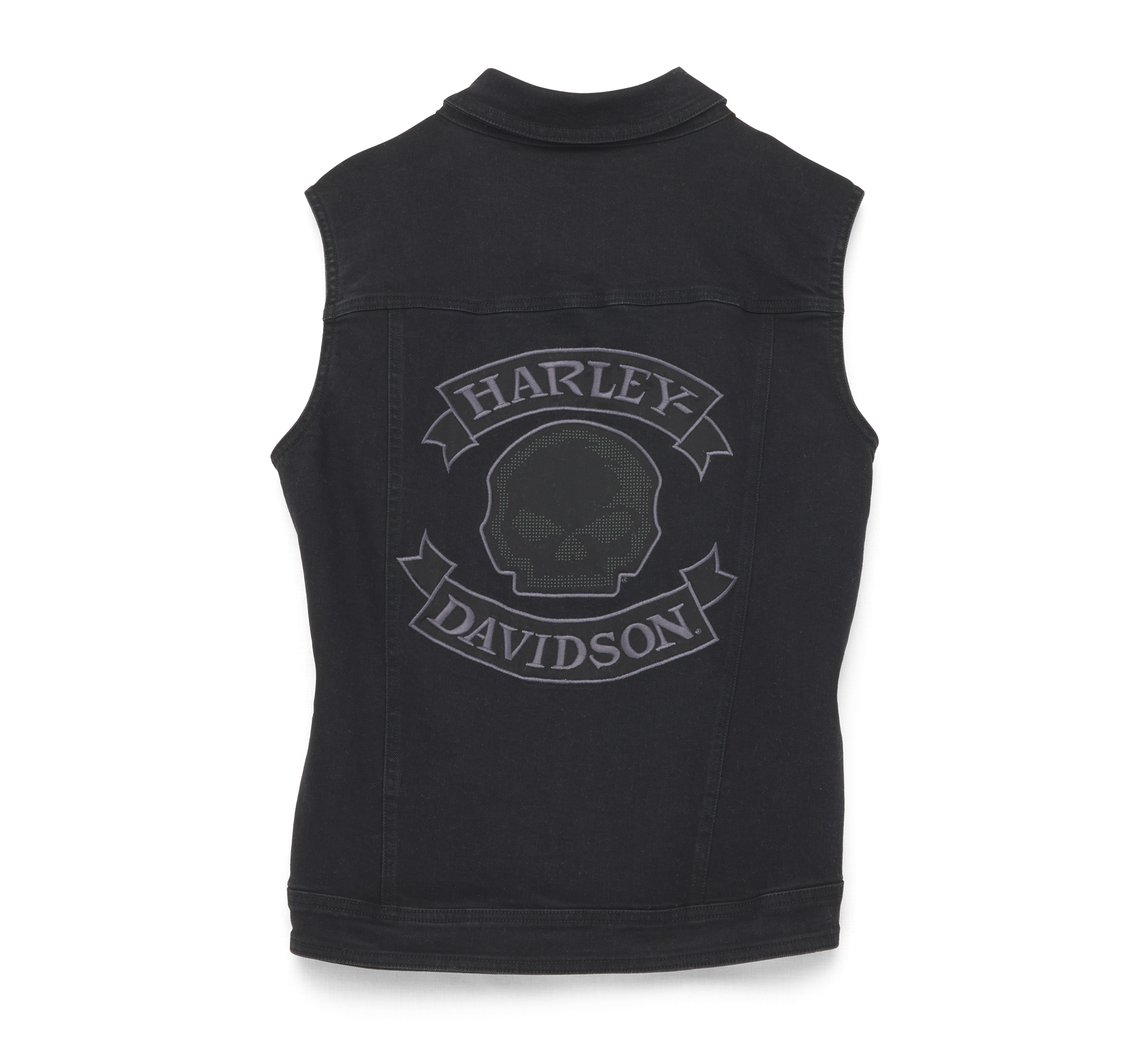 Harley davidson denim store vest