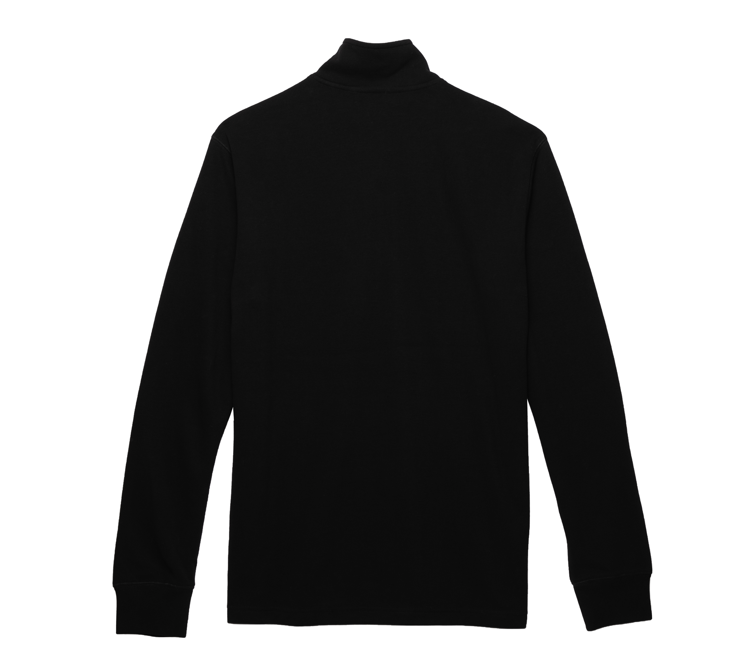 Men's Bar & Shield 1/4 Zip Pullover - Black Beauty | Harley 