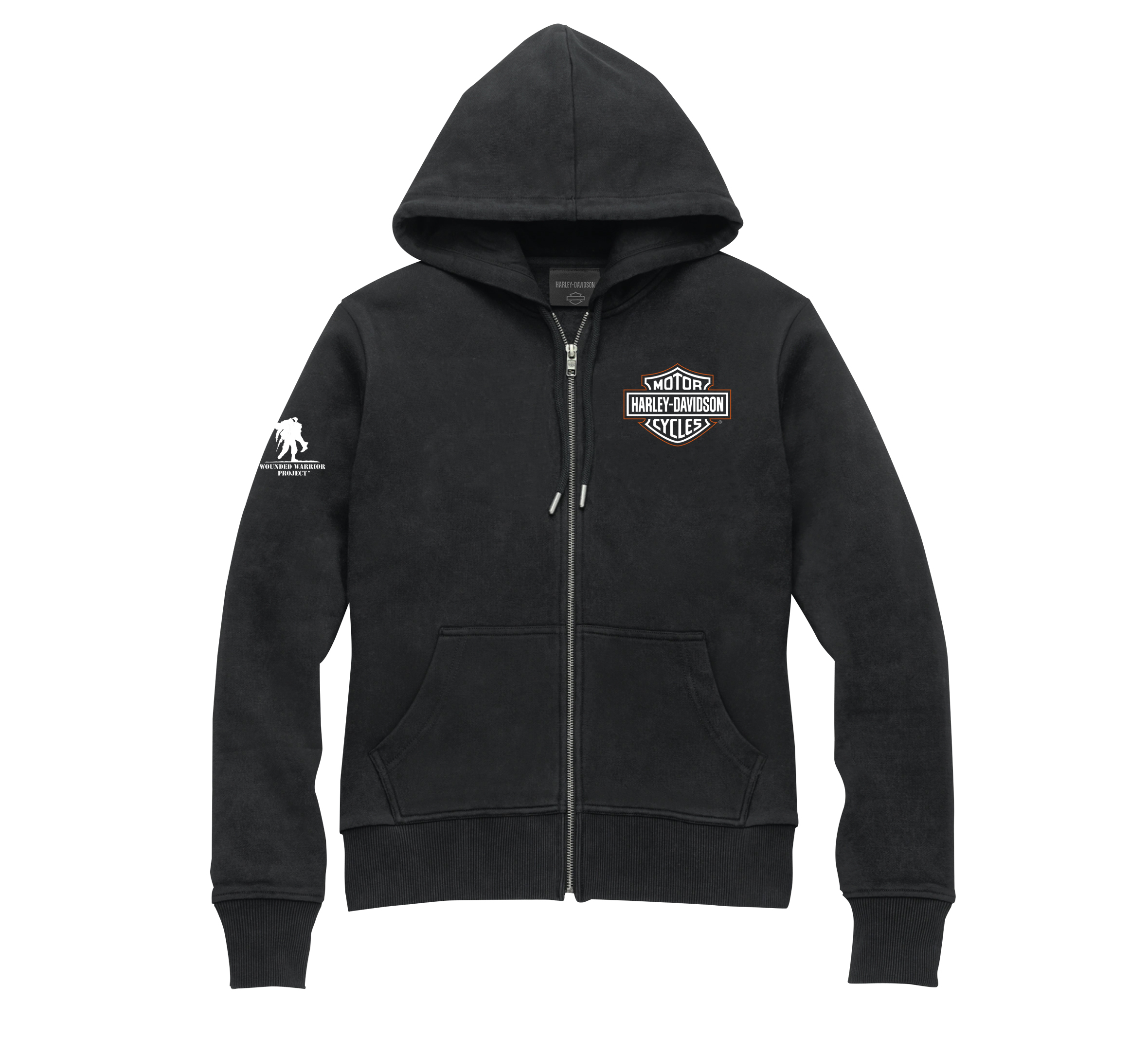 Harley davidson zip store up hoodie womens