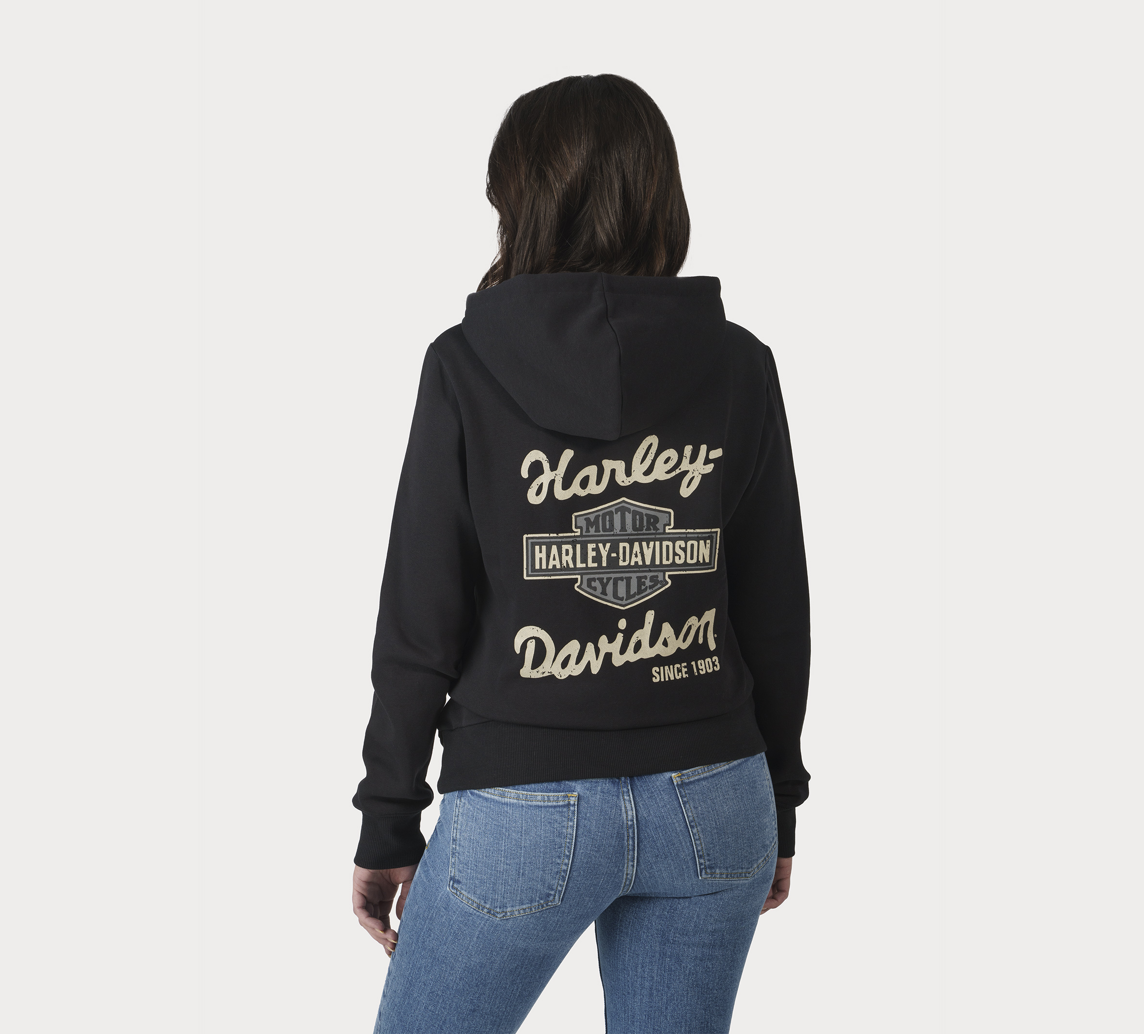 Women's Special Machinist Pullover Hoodie - Black Beauty | Harley