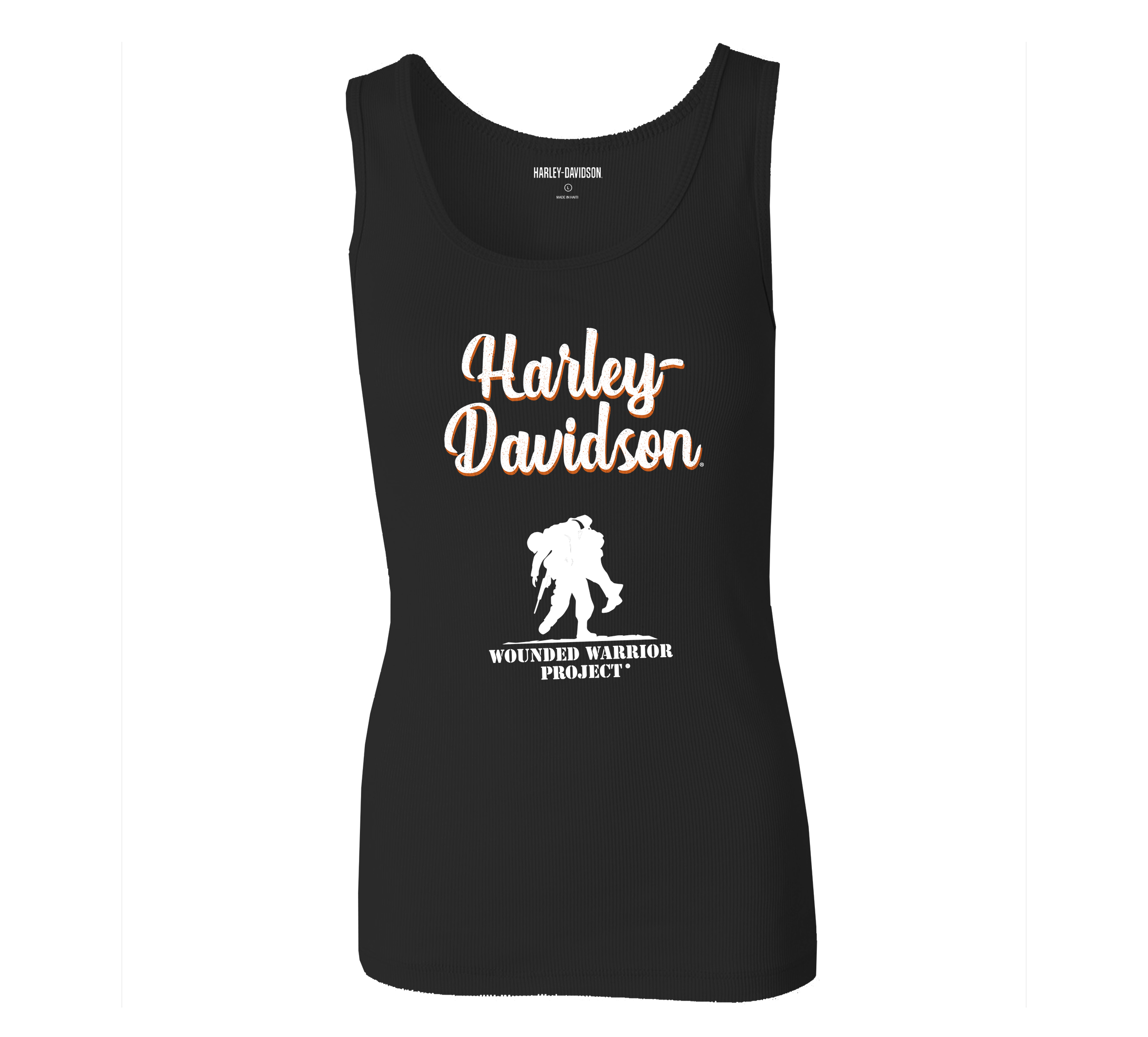 Women's Harley-Davidson Wounded Warrior Project Tank - Black