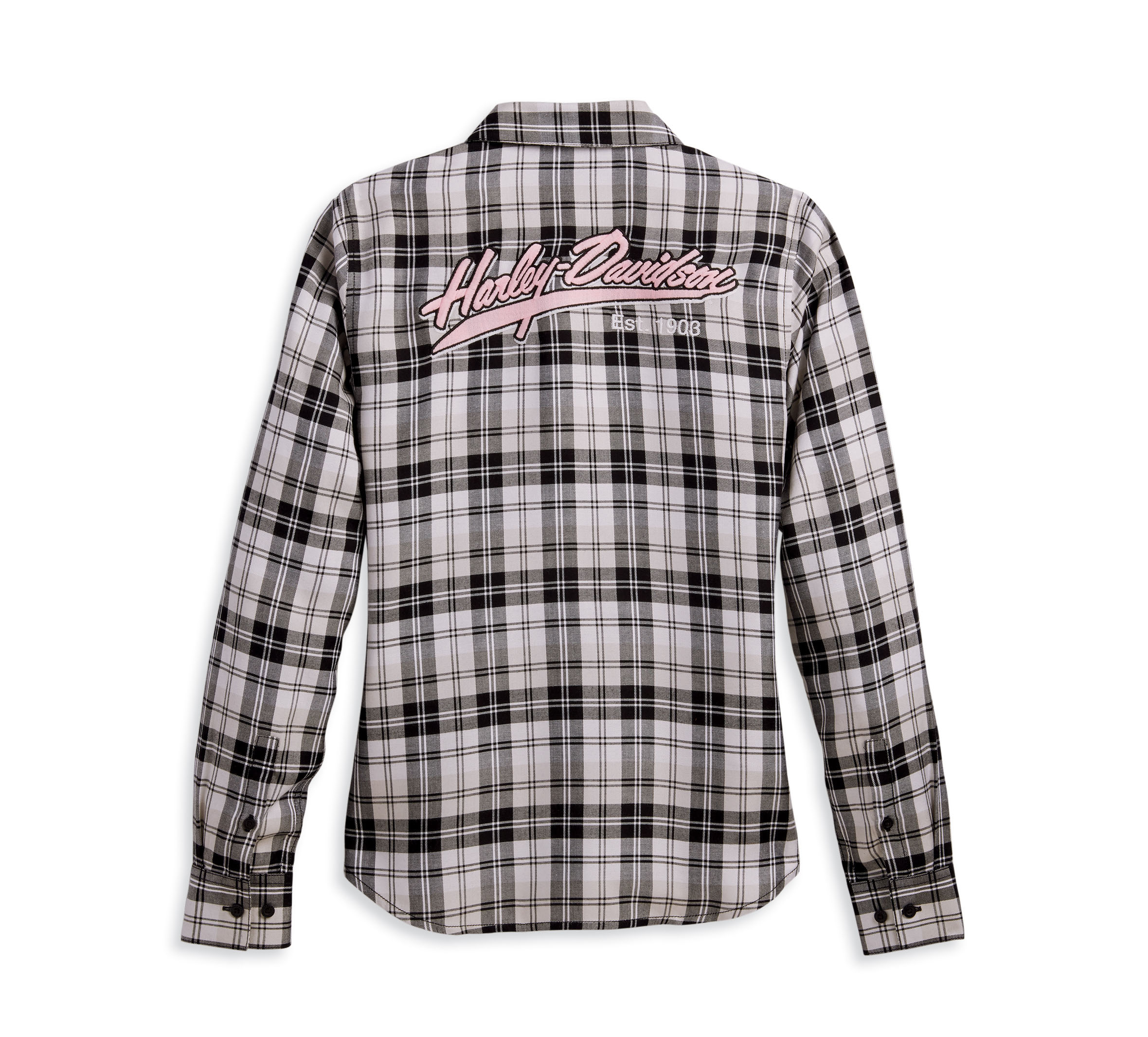 Women's Pink Label Plaid Woven Shirt