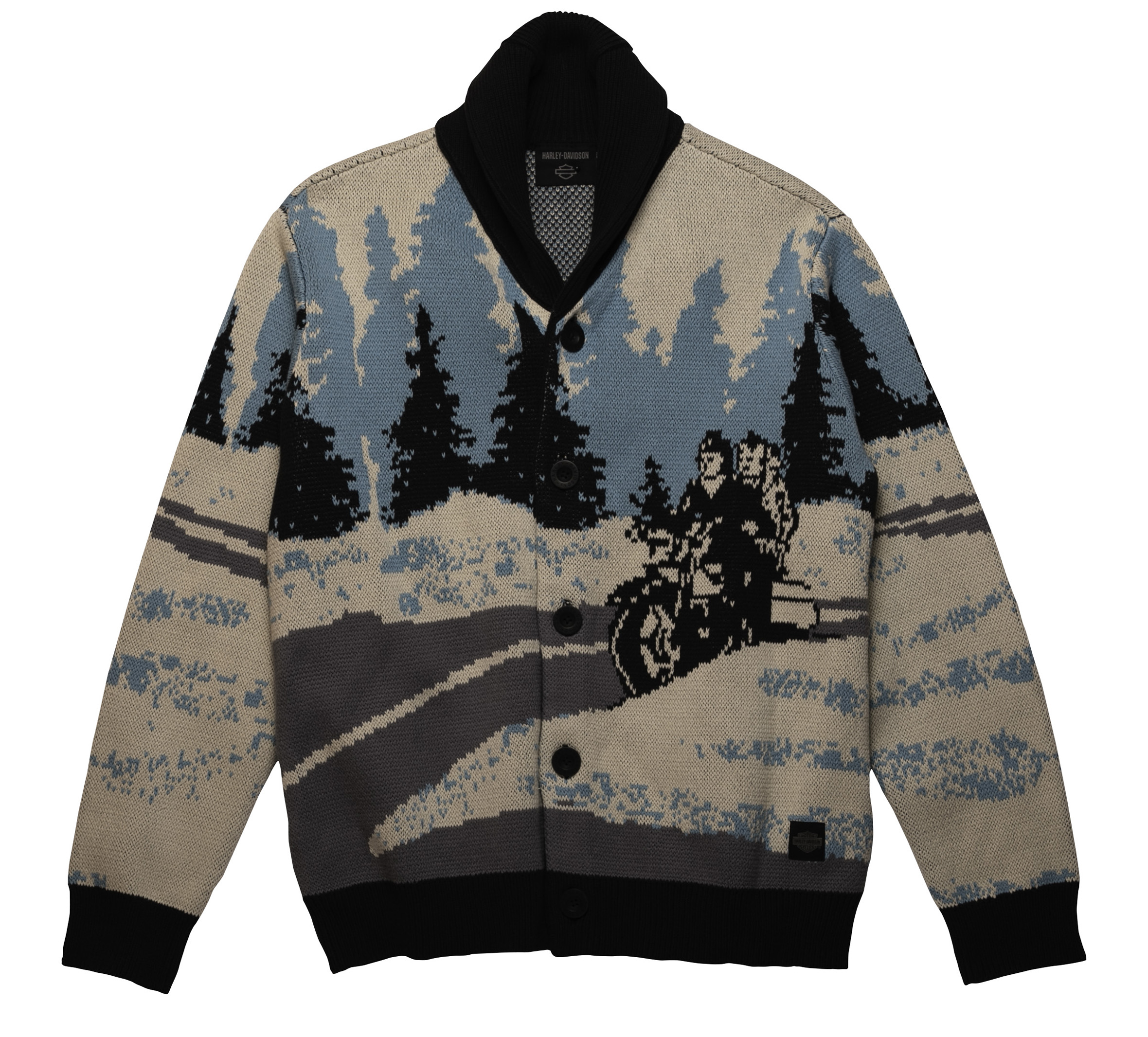 Harley davidson sweater discount mens