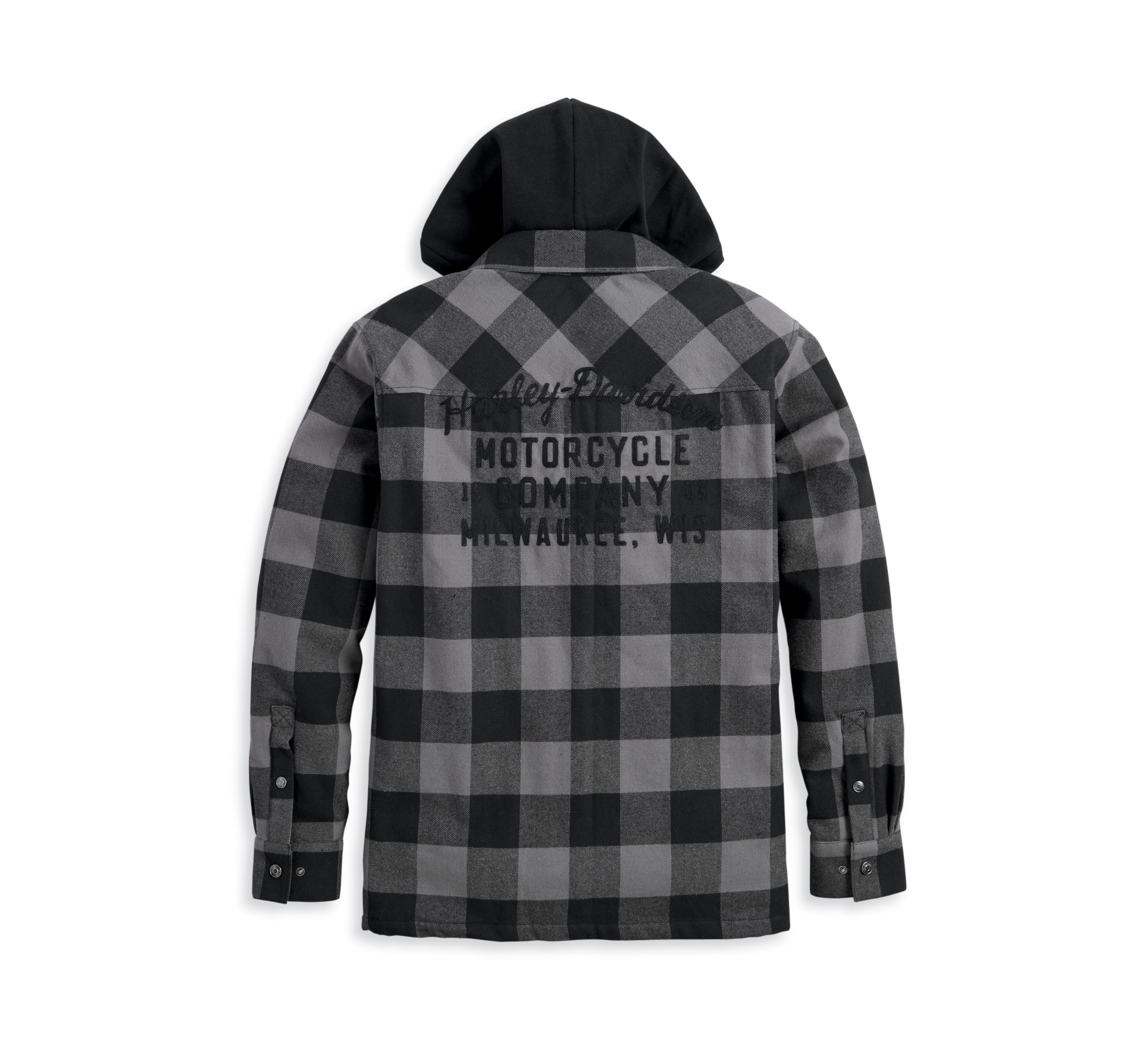 Mens plaid 2024 hooded shirt