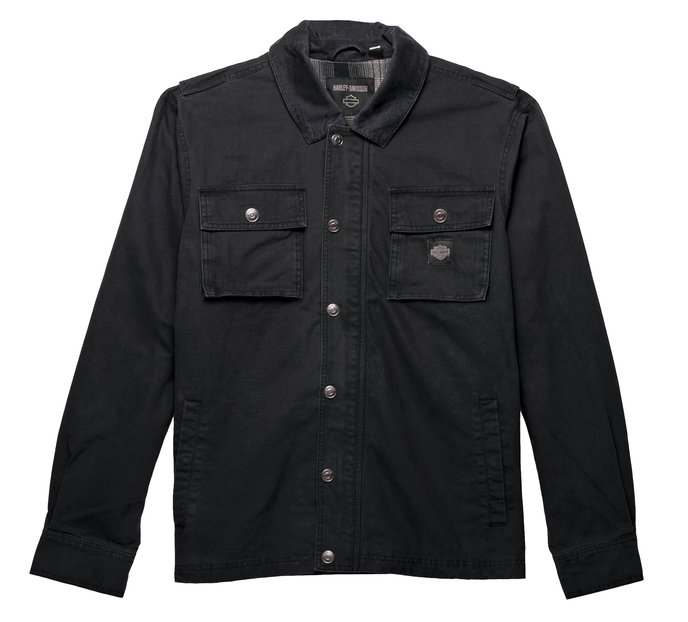 Men's Forever Harley Canvas Jacket - Black Beauty | Harley