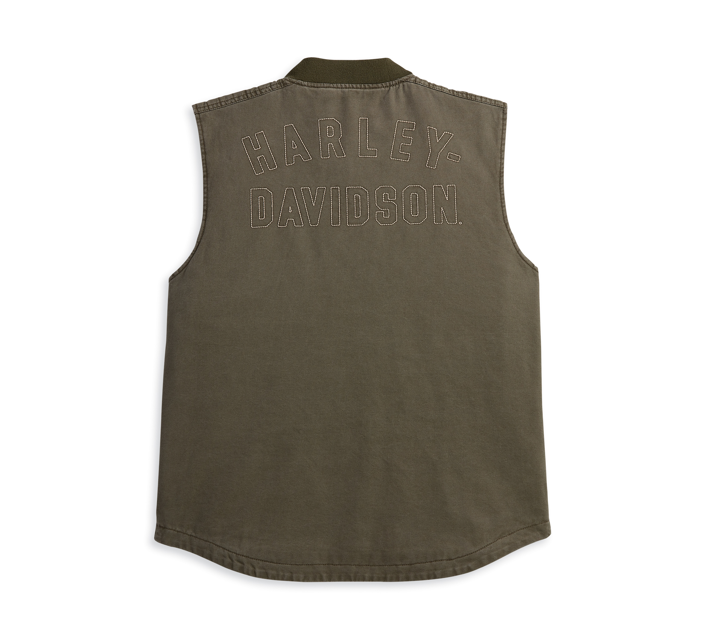 Men's Forever Harley Canvas Vest - Grape Leaf | Harley-Davidson