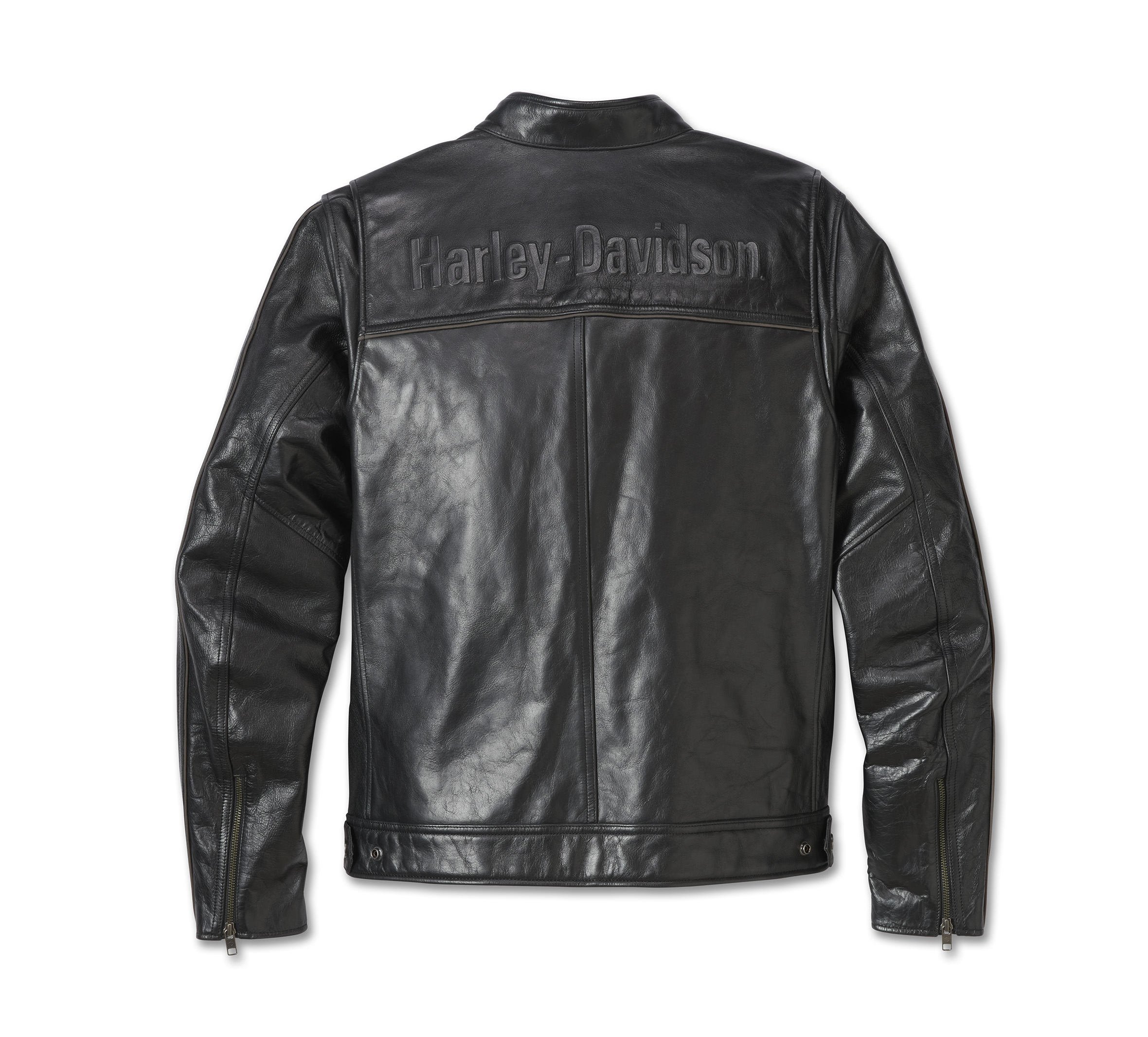 Vintage Cafe Racer Leather Jacket | Slim Fit Quilted Biker Jacket