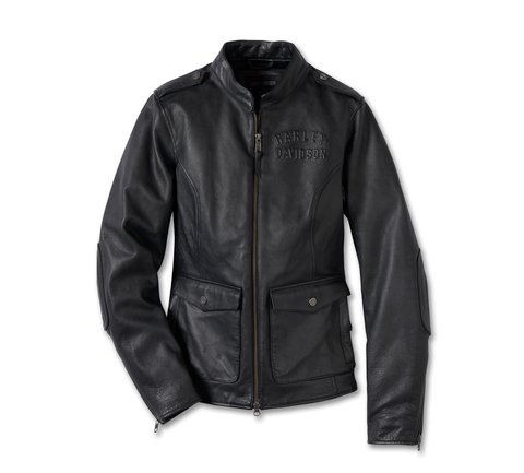 Harley-Davidson Women's Enduro Leather Motorcycle Jacket Overview 