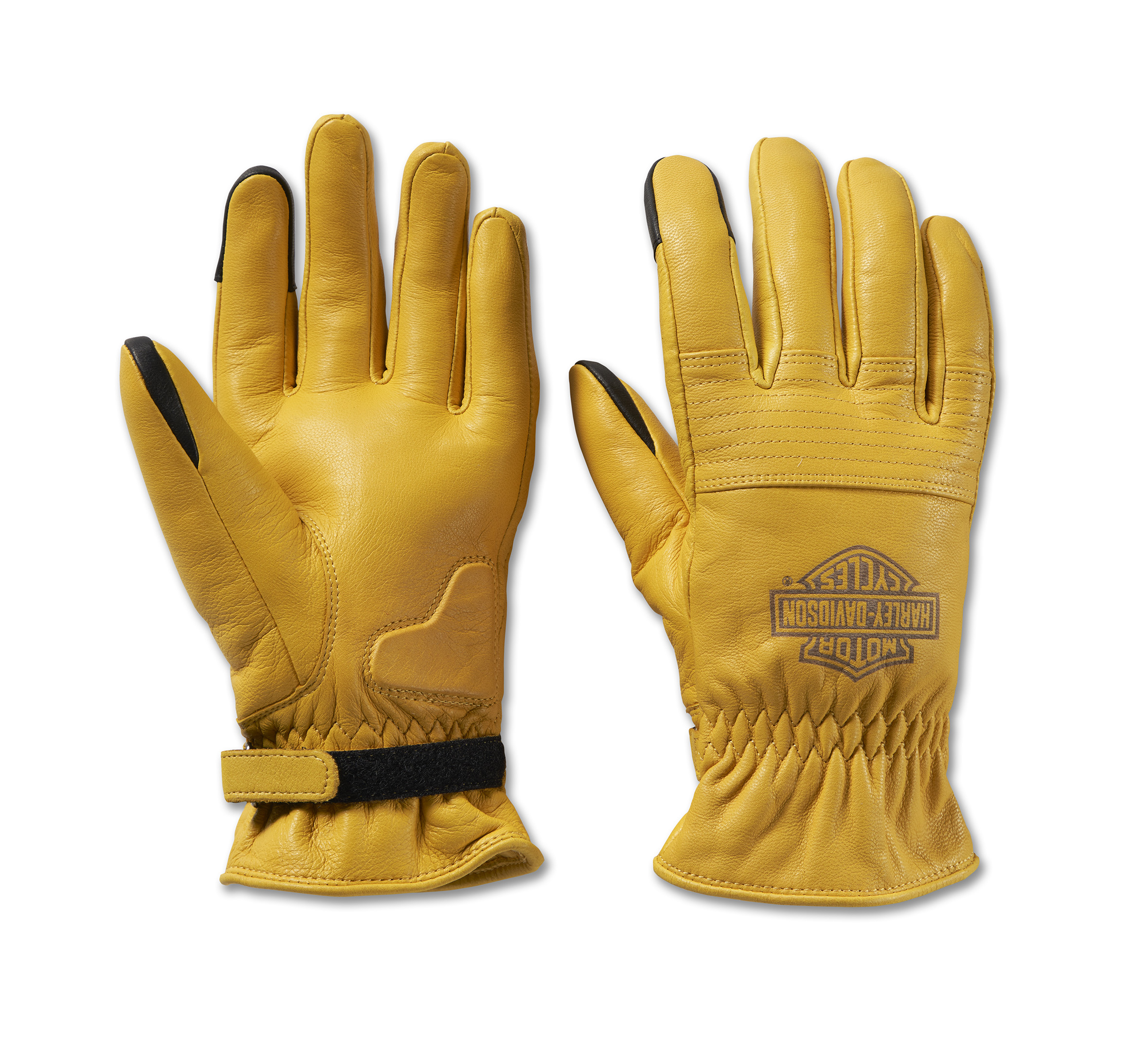 Pre-owned Gloves In Orange