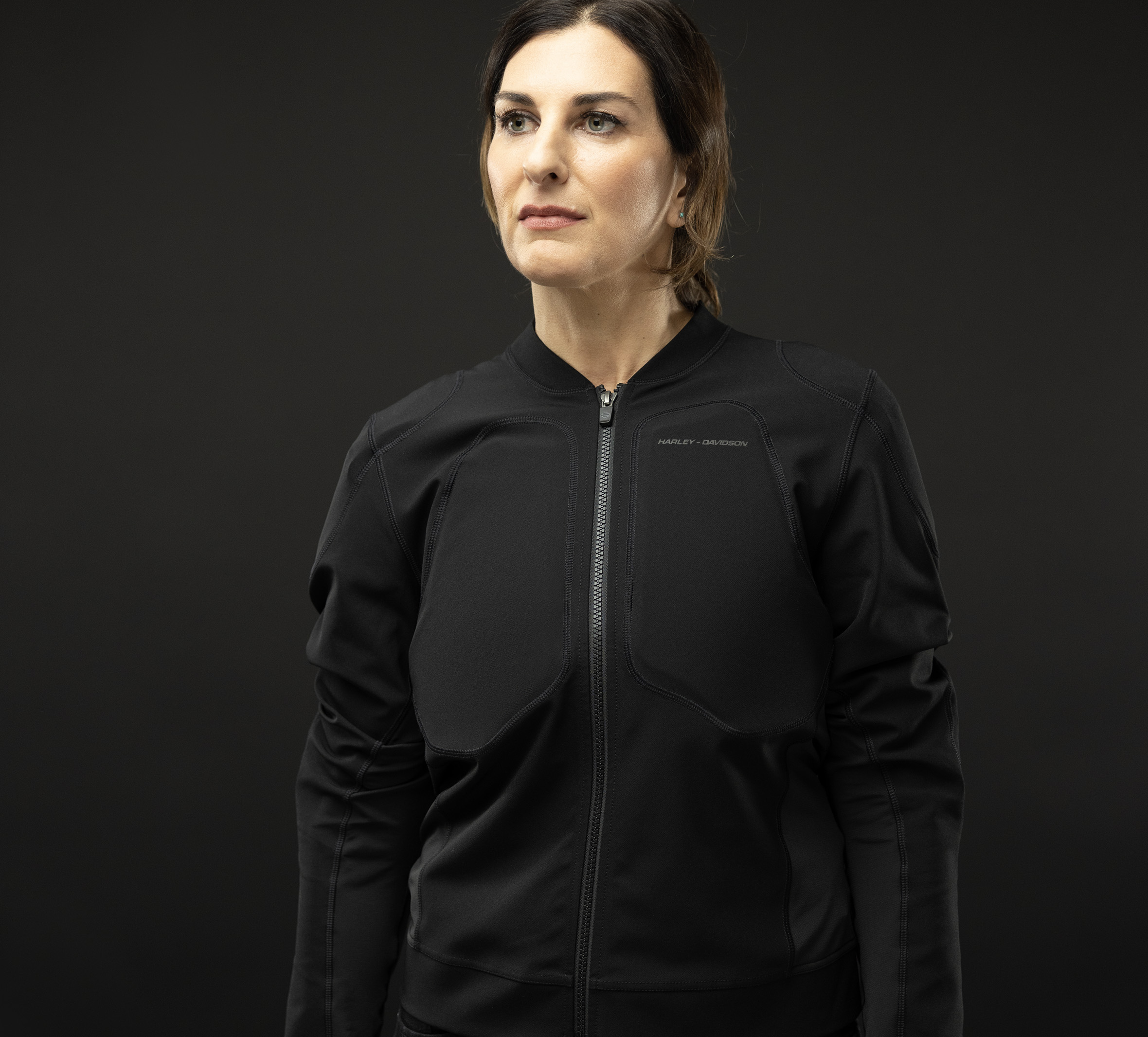 Women's H-D Flex Layering System Armored Base Layer Riding Jacket