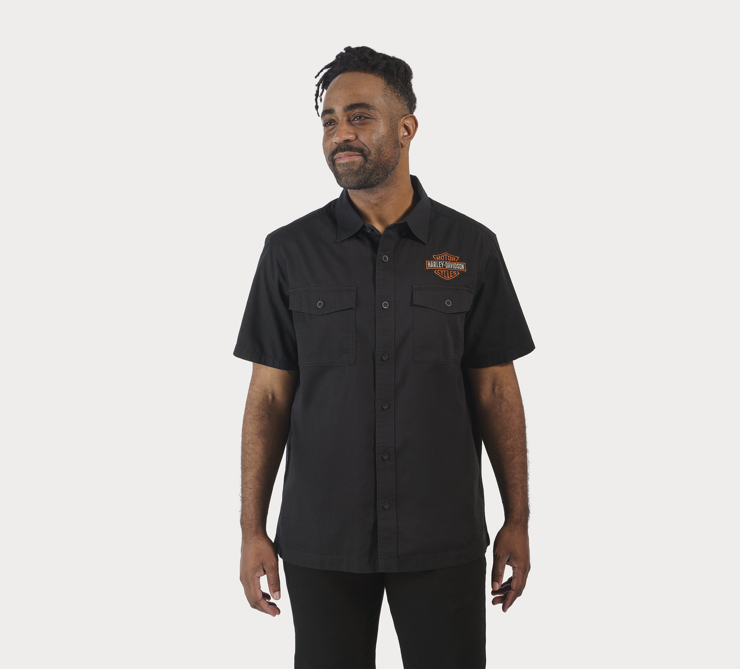 Men's Bar & Shield Short Sleeve Shirt