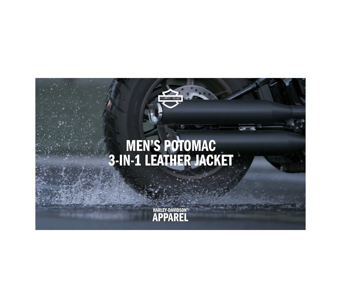 Men's Potomac 3-in-1 Leather Jacket | Harley-Davidson CA