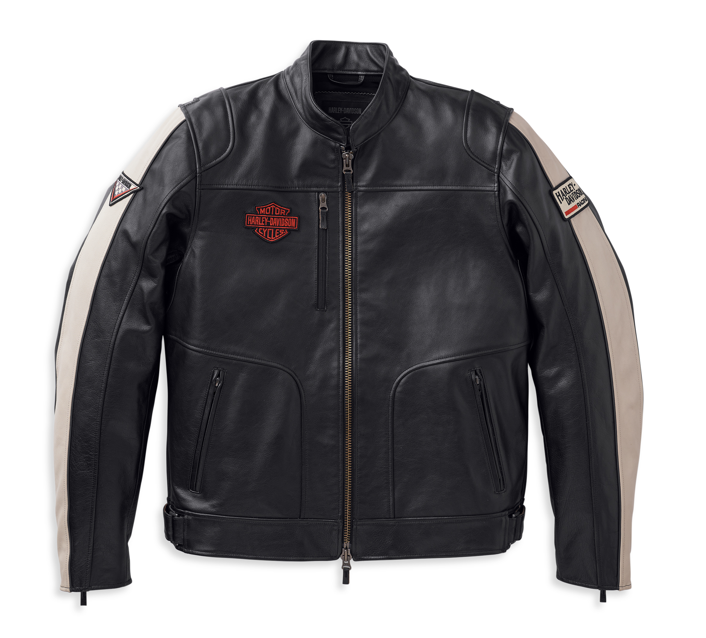 Men's H-D Triple Vent Passing Link II Leather Jacket | Harley-Davidson IN