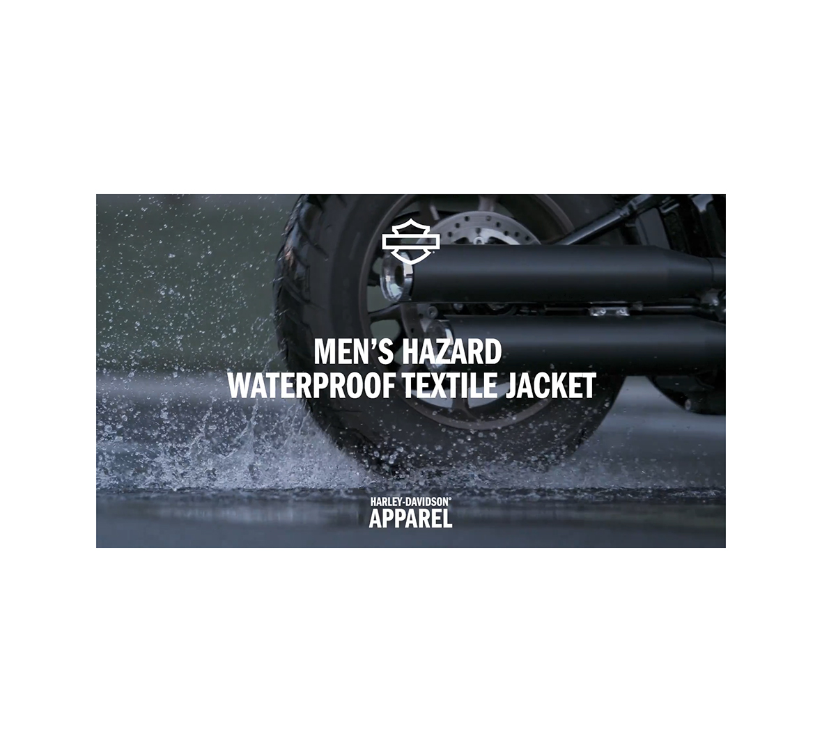 Men's Hazard Waterproof Textile Jacket | Harley-Davidson CA