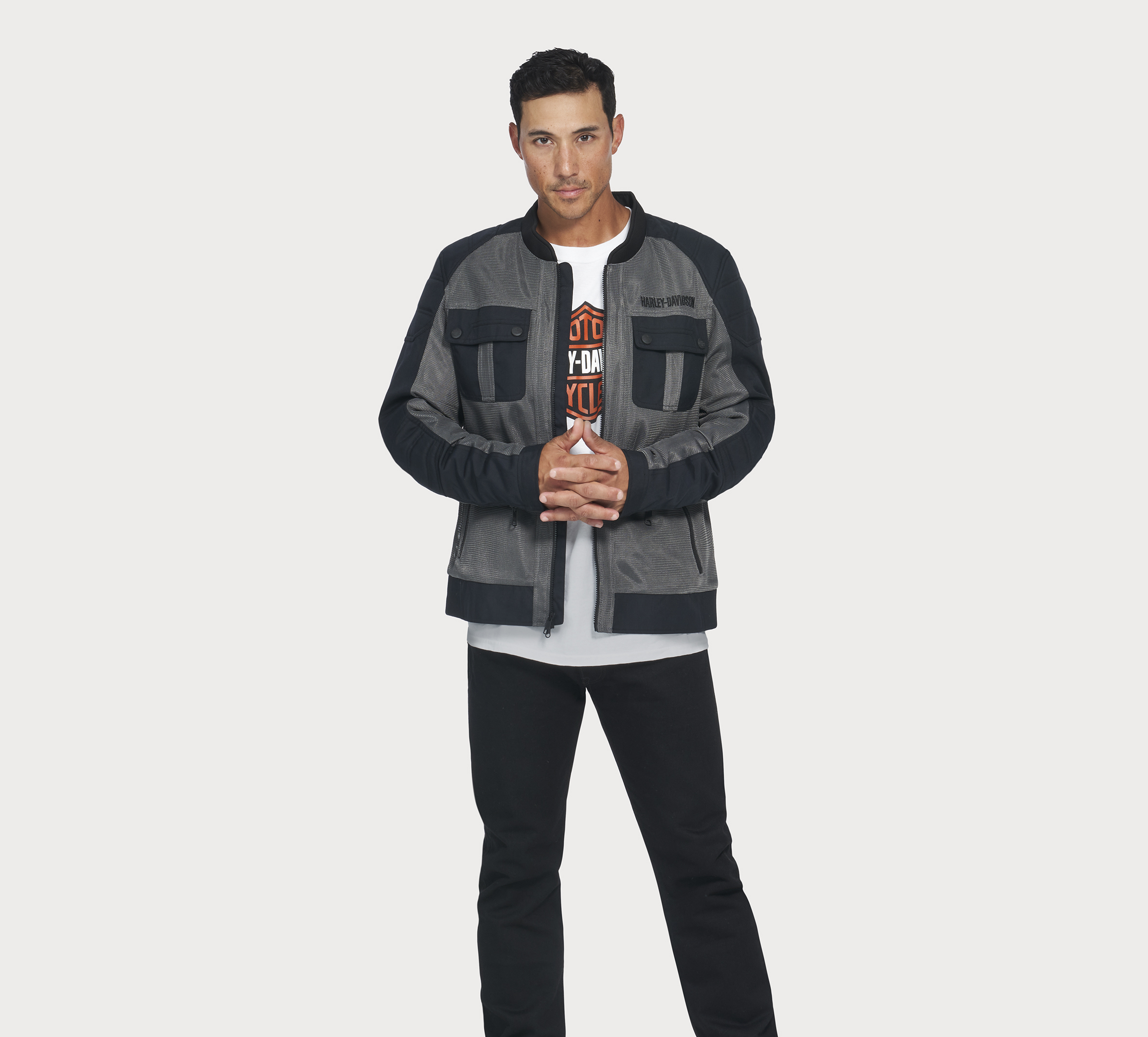 Harley davidson clearance mens mesh jacket