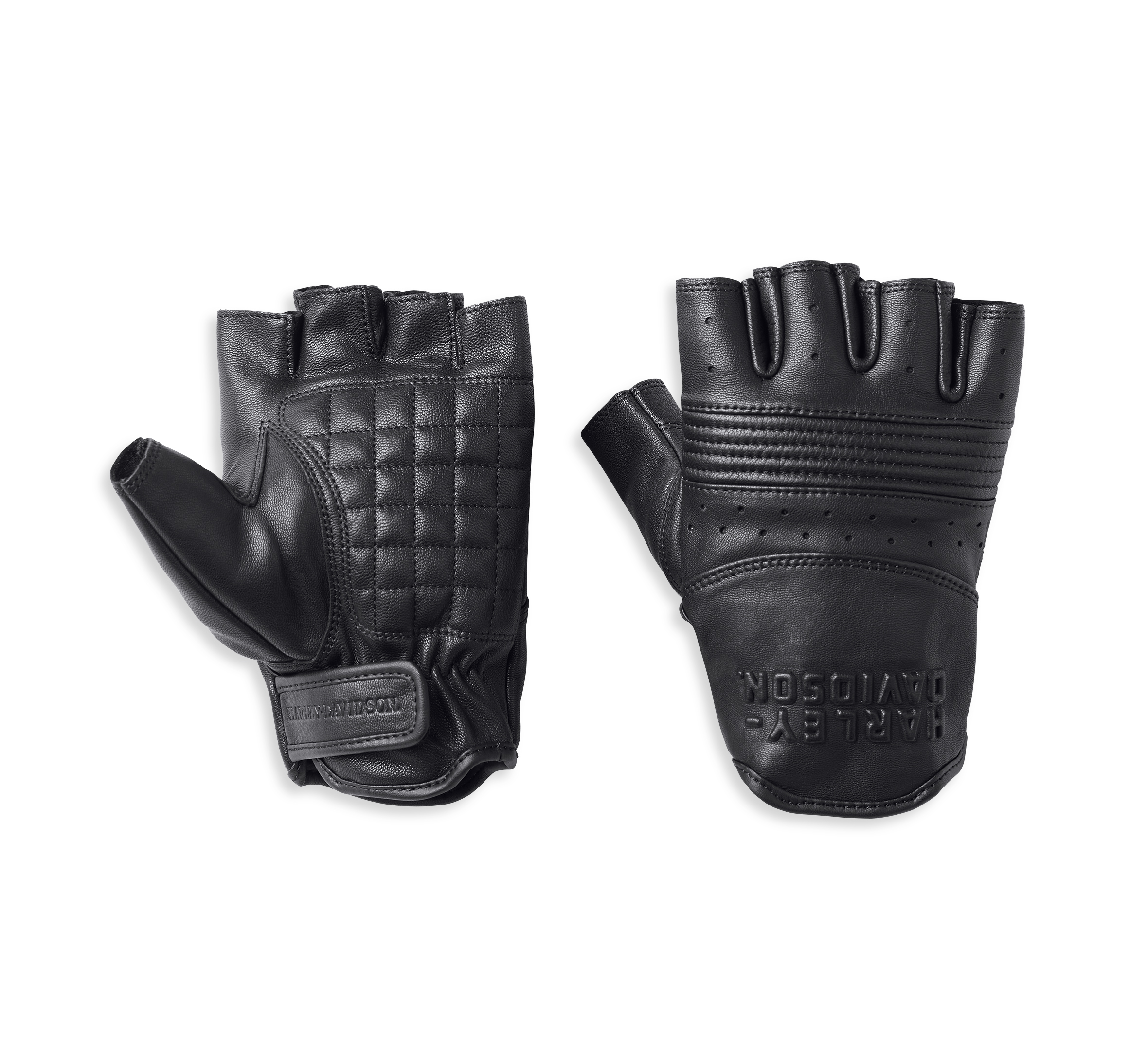 Men's Fingerless Motorcycle Gloves