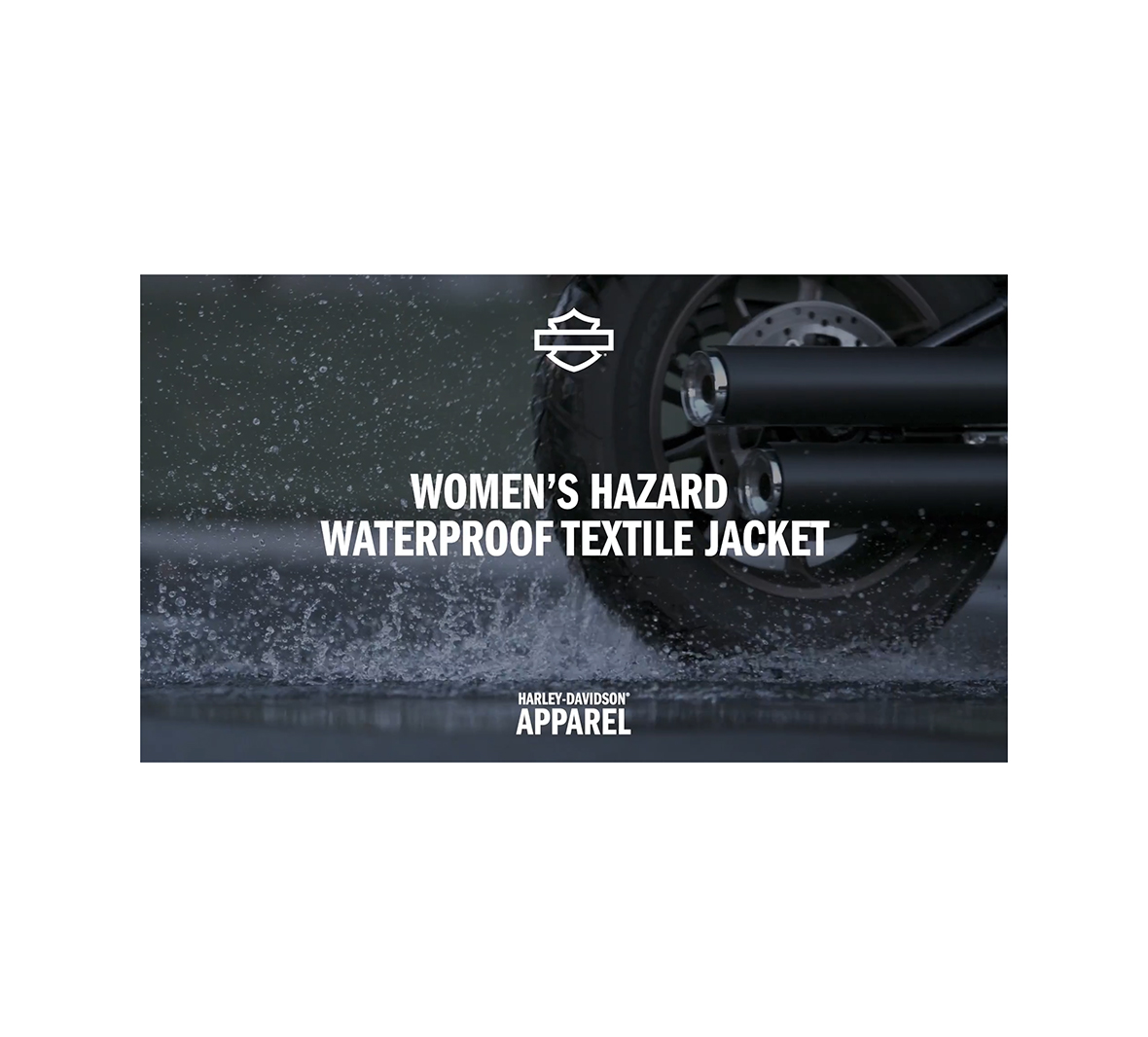 Women's Hazard Waterproof Textile Jacket | Harley-Davidson CA