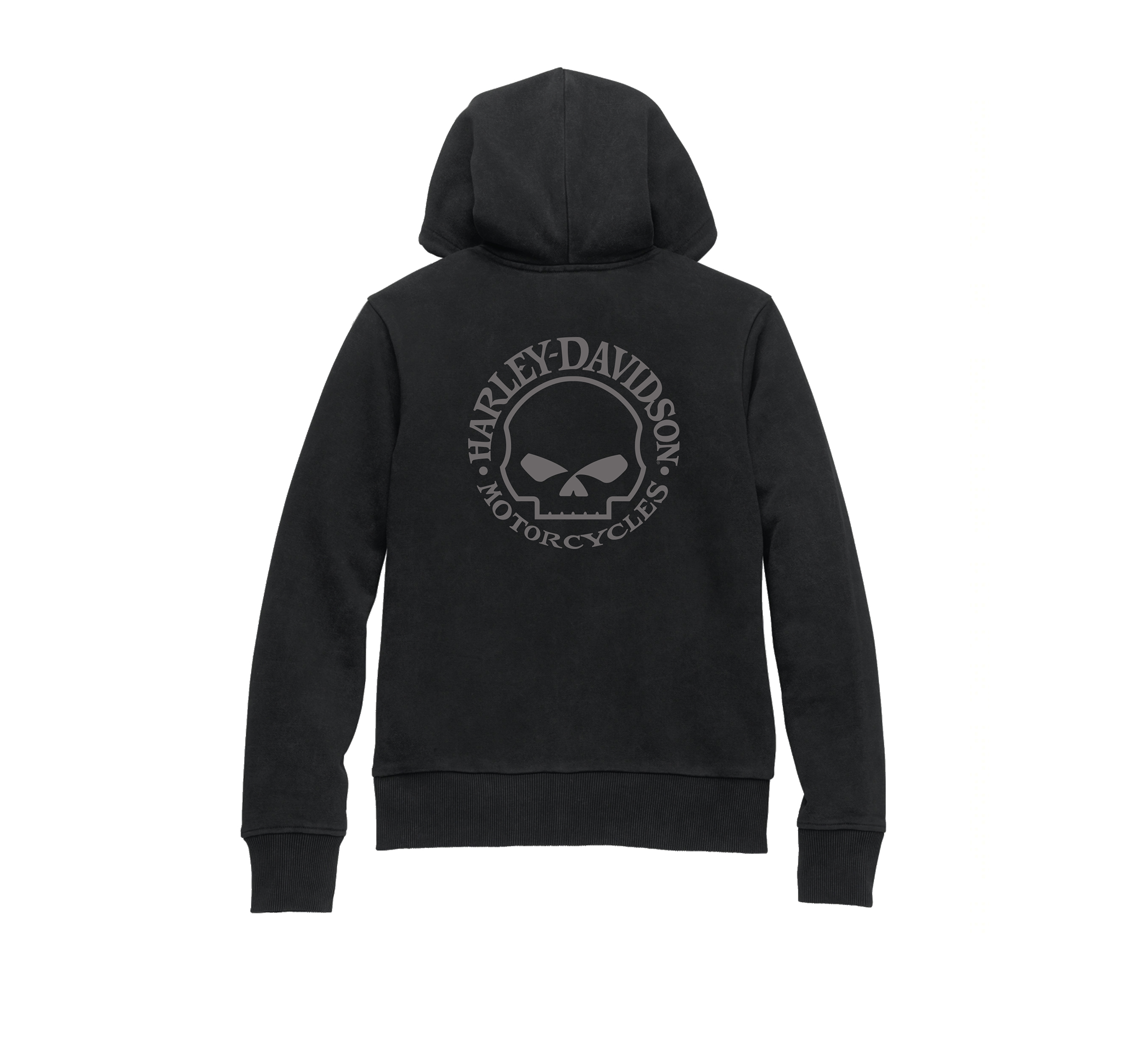 Women s Special Skull Zip Front Hoodie Harley Davidson AU