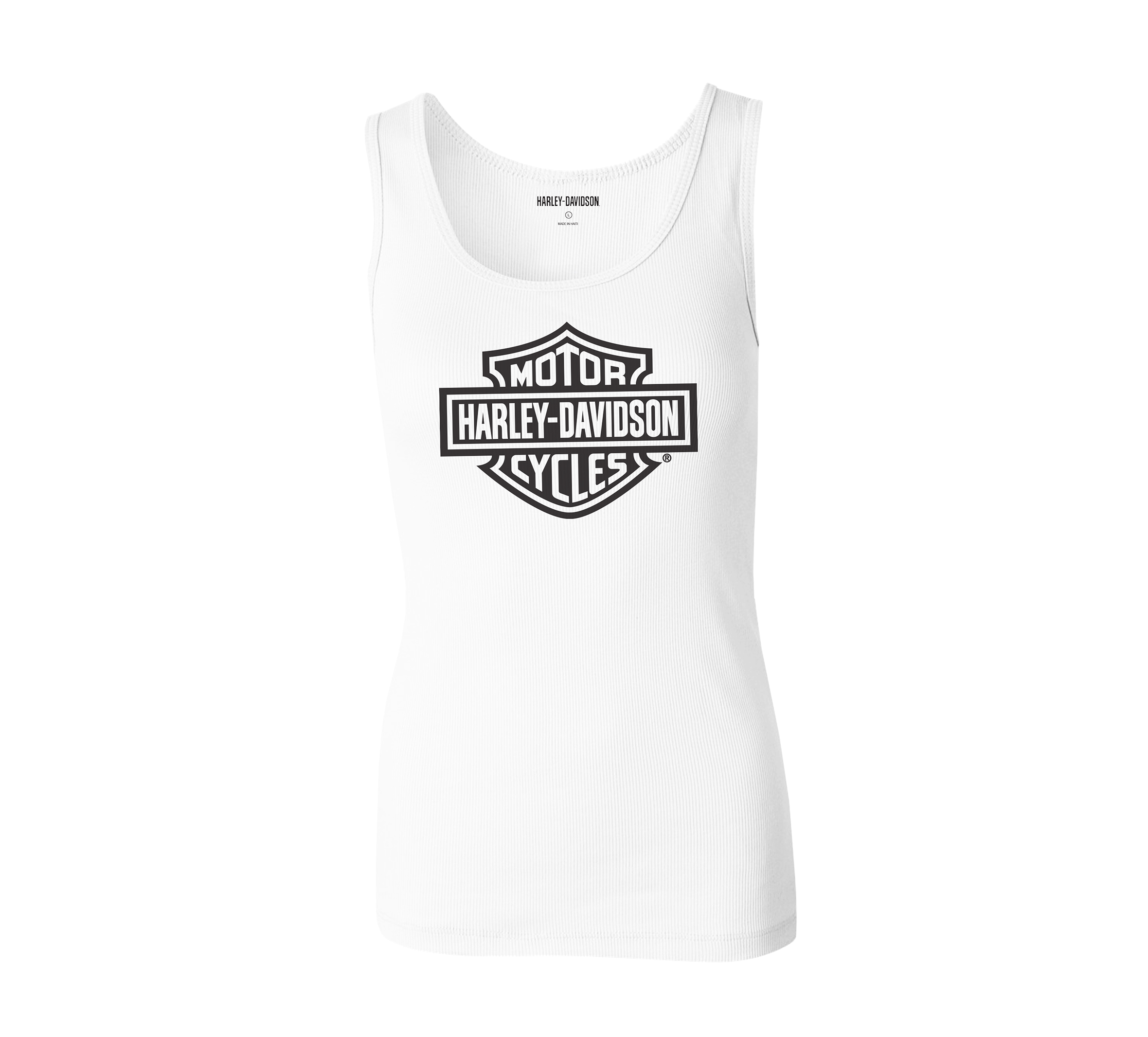 Women's Ultra Classic Bar & Shield Tank - Bright White | Harley ...