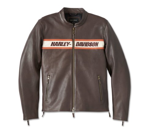 Harley Davidson Men Black Jacket on Hleatherjackets