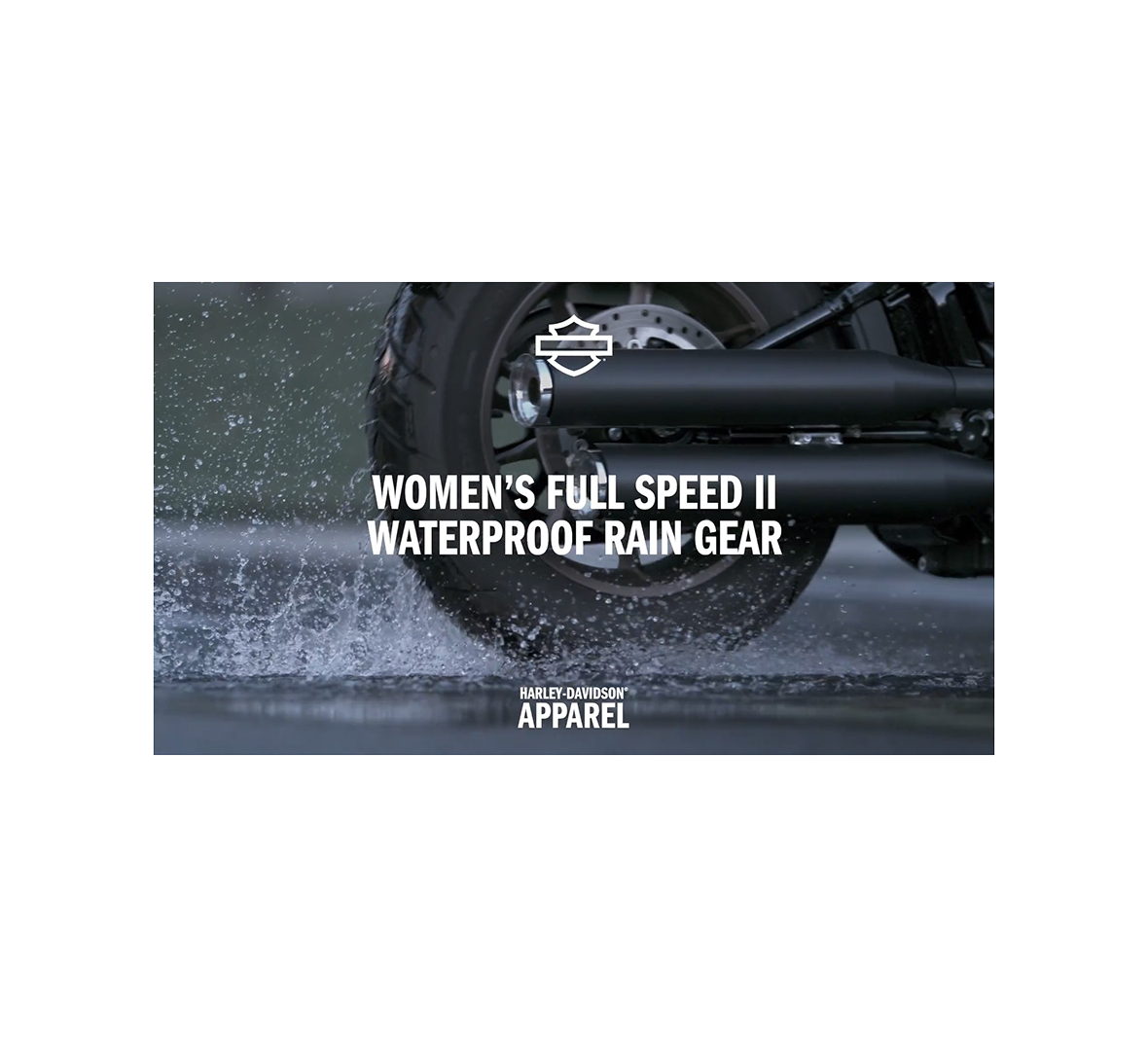 Harley davidson women's rain hot sale gear